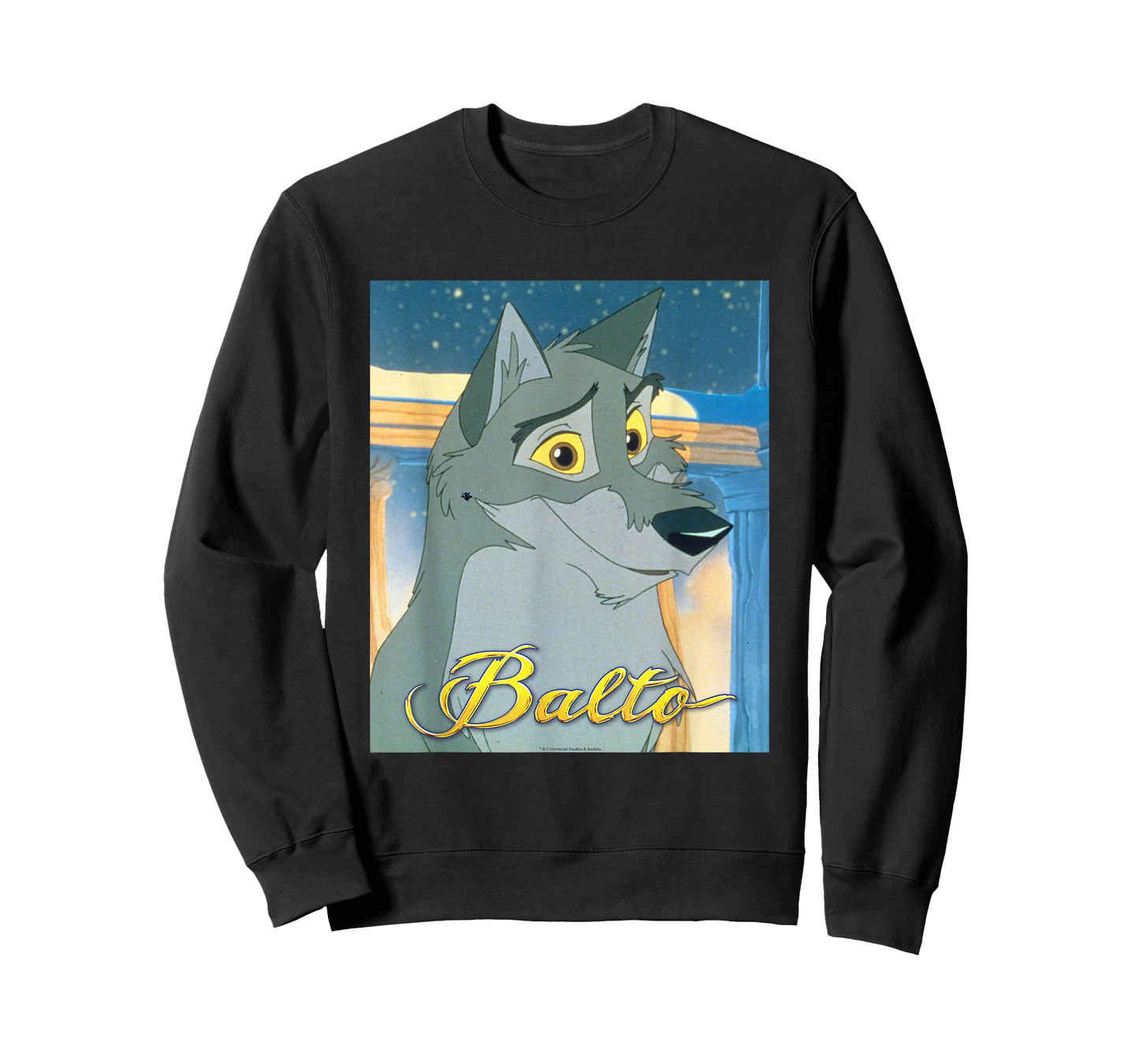 Balto Expressive Character Portrait T-Shirt