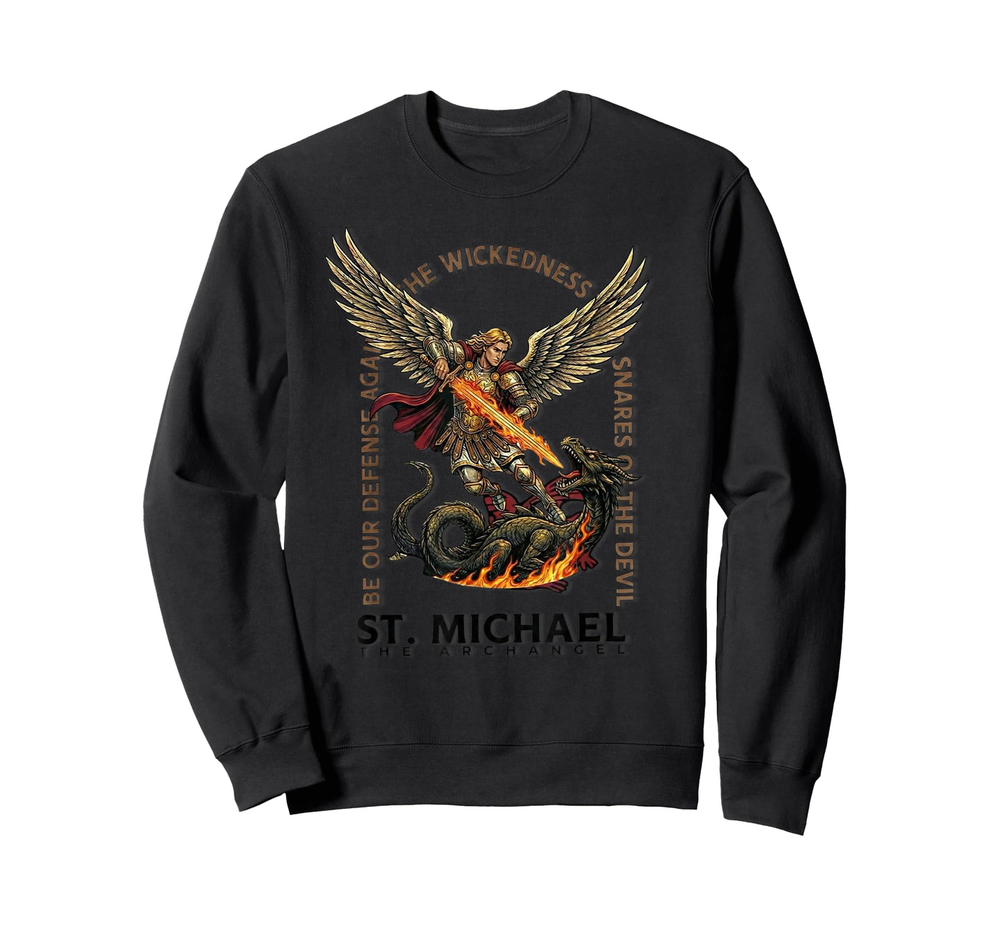 Saint Michael The Archangel Catholic T-Shirt