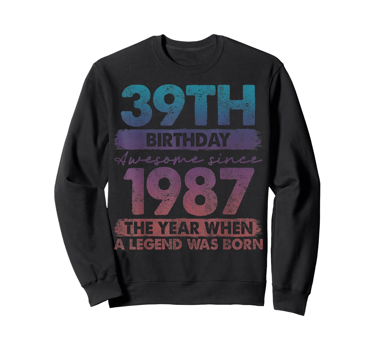 39 Year Old Gifts Vintage 1987 Limited Edition 39th Birthday T-Shirt