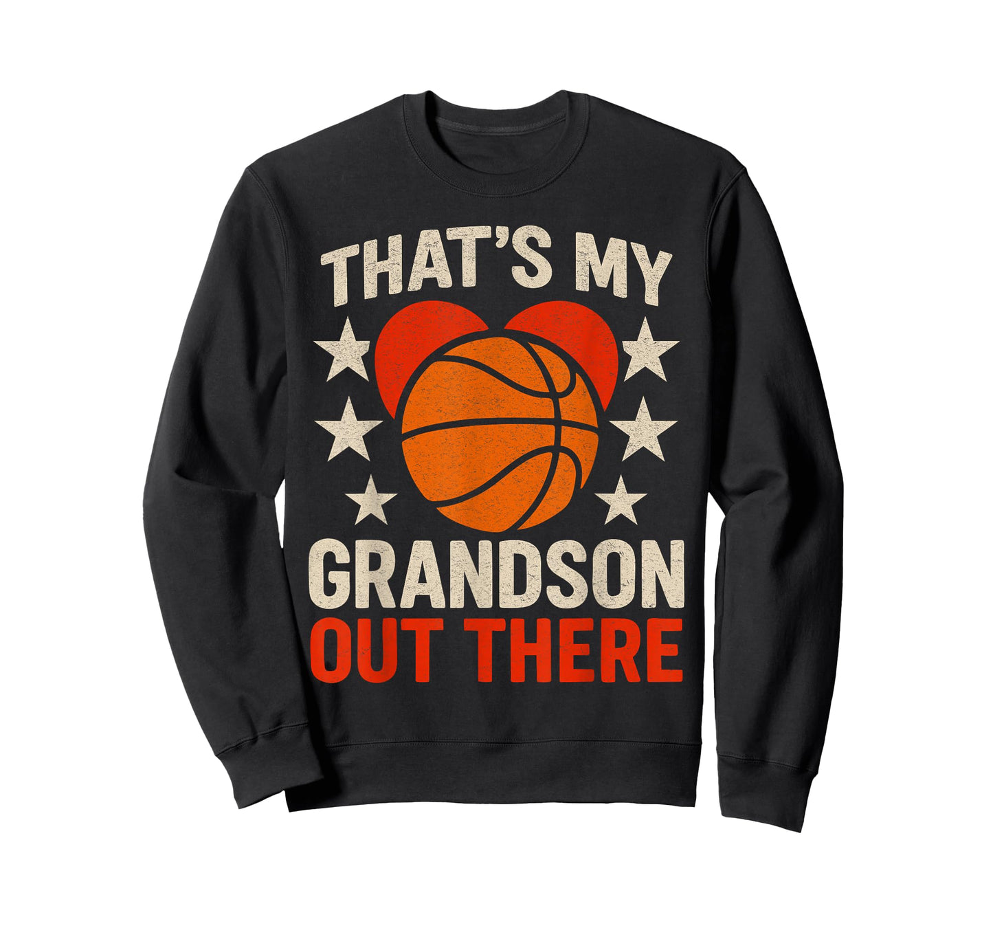 That's My Grandson Out There Basketball Grandma Mother's Day T-Shirt