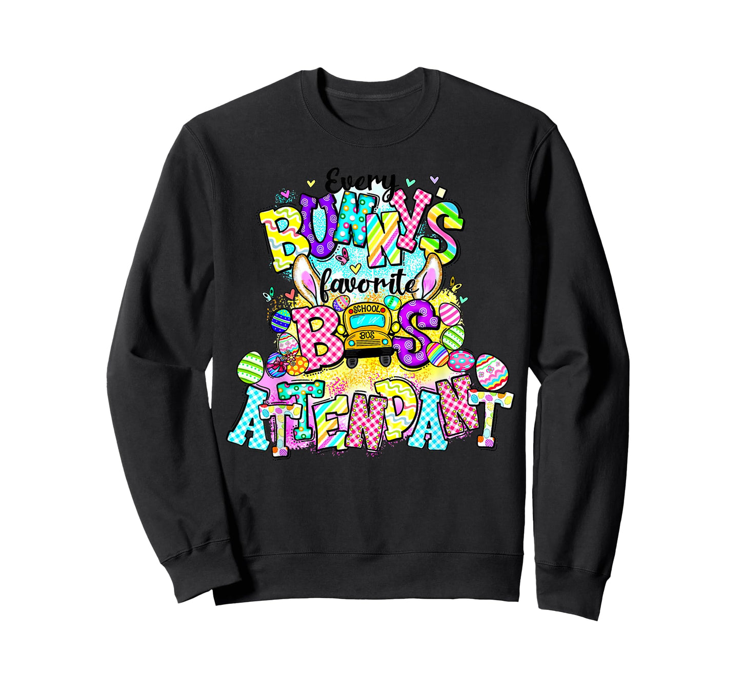 Every Bunny Favorite Bus Attendant Easter Bus Driver School T-Shirt