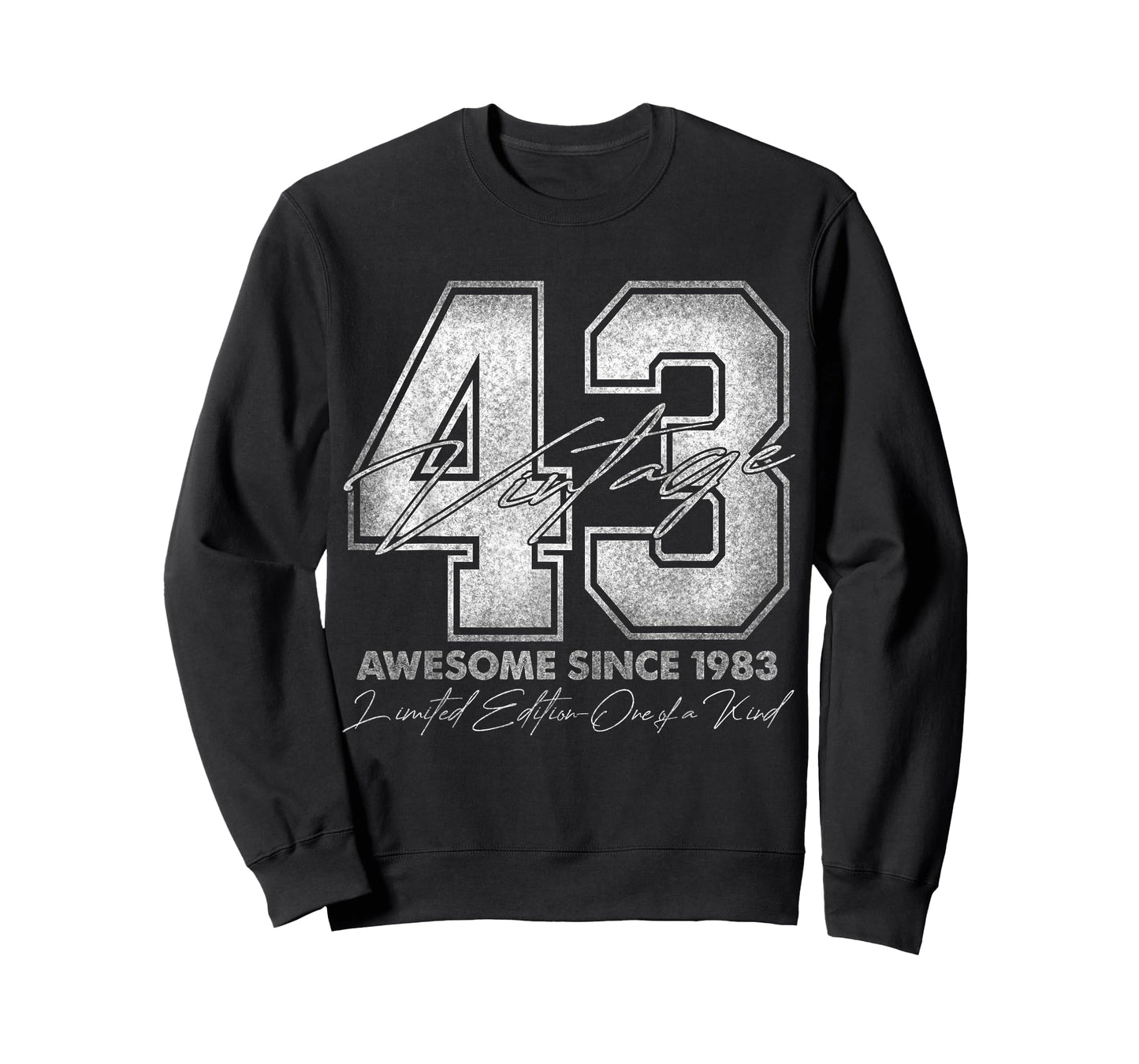 43 Year Old Gifts Vintage 1983 Limited Edition 43rd Birthday T-Shirt