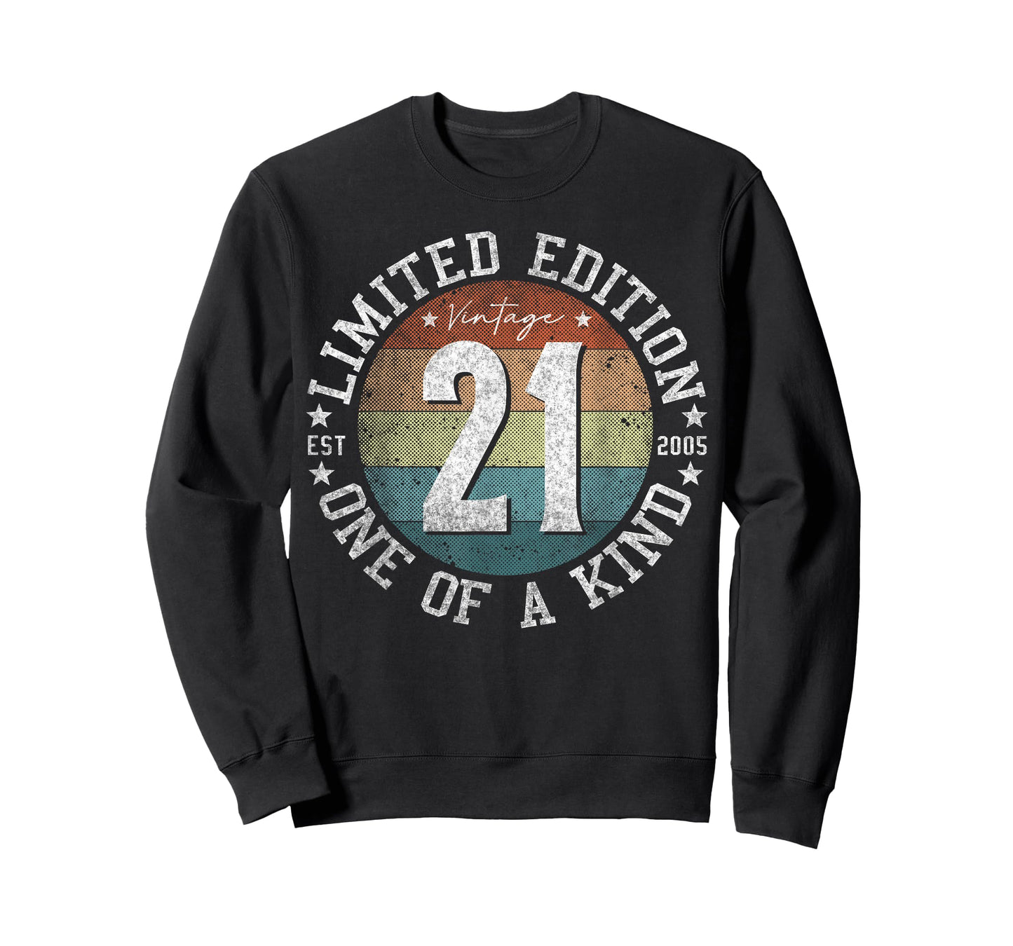 21 Year Old Gifts Vintage 2005 Limited Edition 21st Birthday T-Shirt