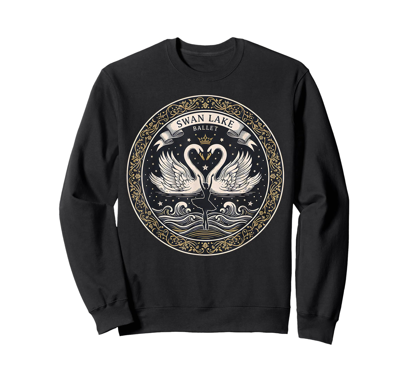 Cool White Swan Lake Ballet Ballerina Dancer Gift Men Women T-Shirt
