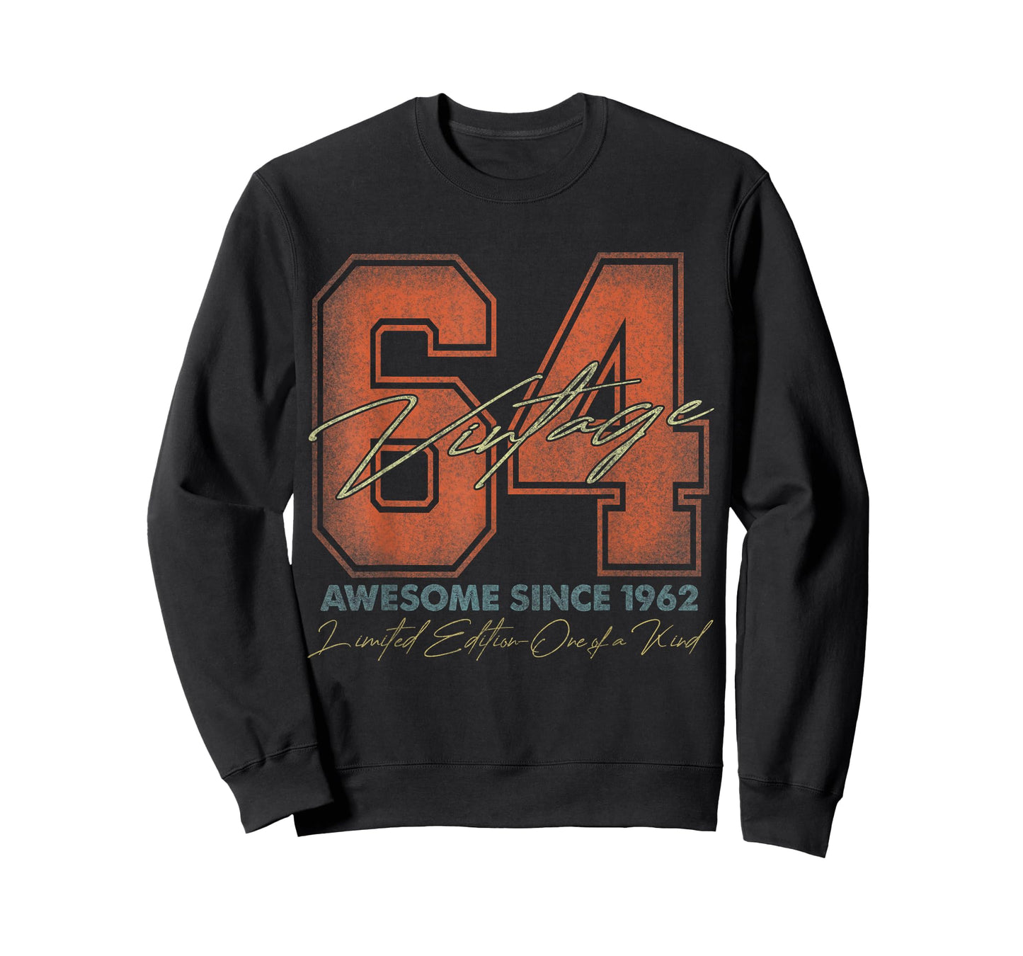 64 Year Old Gifts Vintage 1962 Limited Edition 64th Birthday T-Shirt