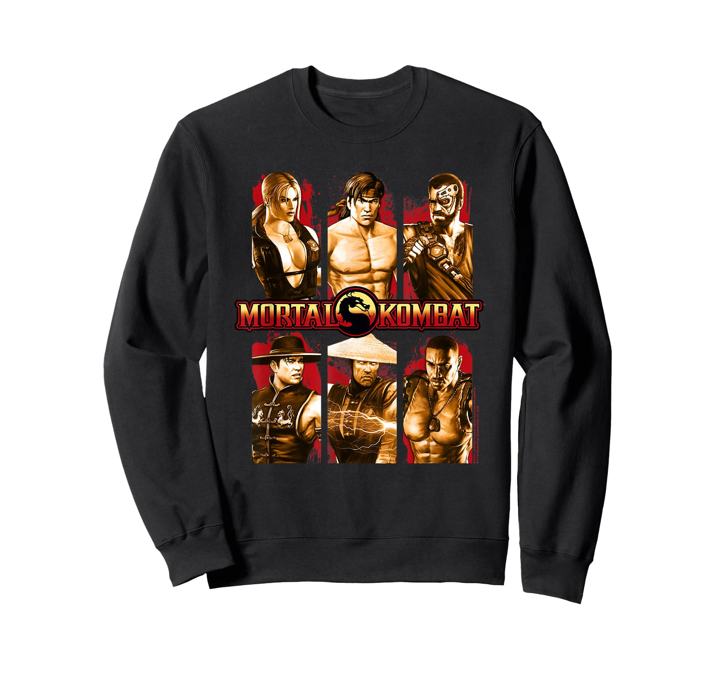 Mortal Kombat 9 Choose Your Character Screen Video Game T-Shirt