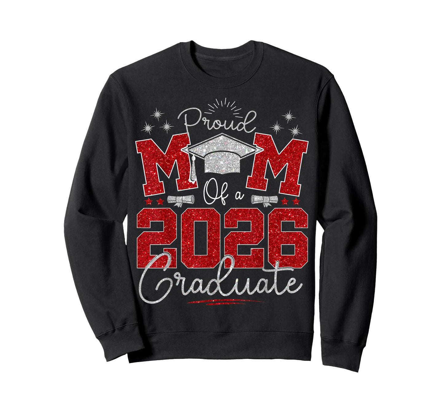 Senior Mom 2026 Graduation Proud mom of a 2026 Graduate T-Shirt