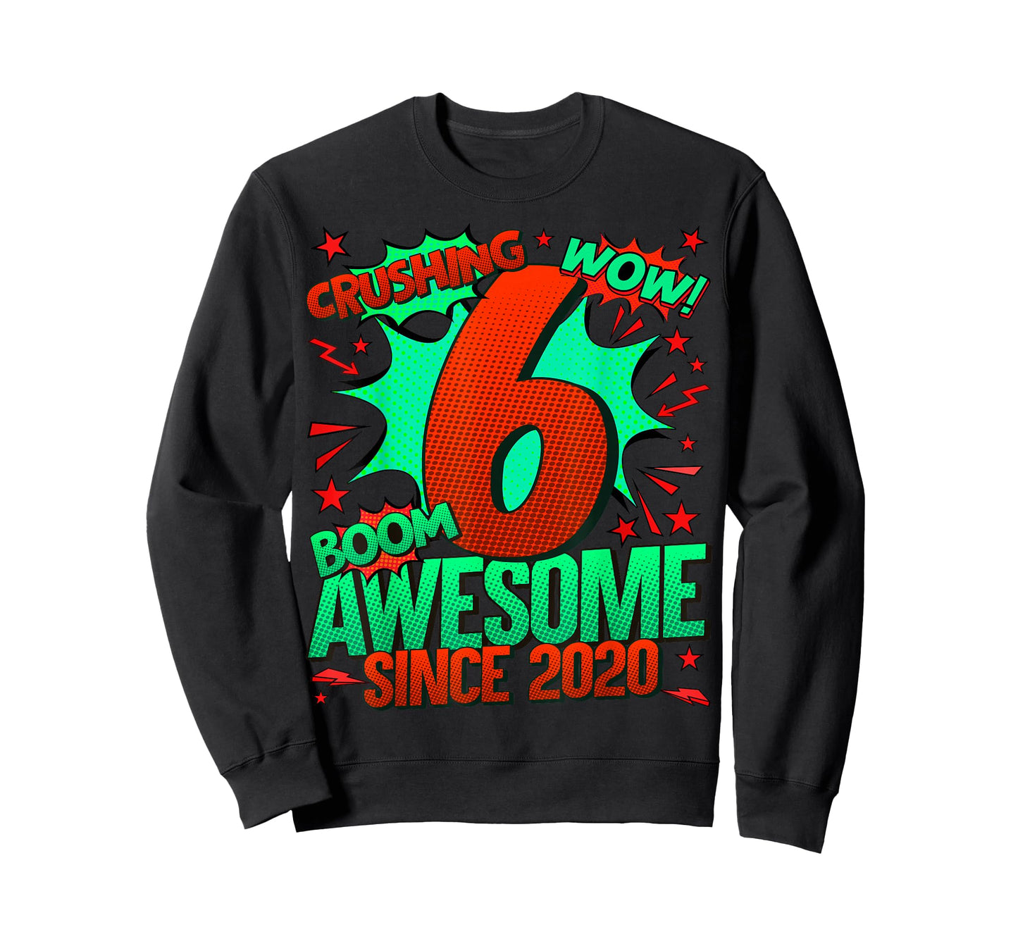 6 Year Old Gifts for Boys 6th Birthday Boy 6 Year Old Boy T-Shirt
