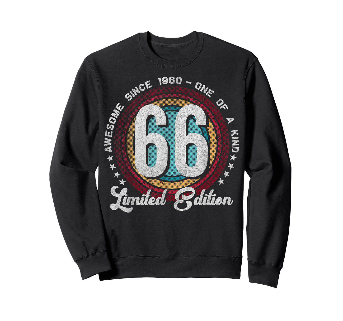 66 Year Old Gifts Vintage 1960 Limited Edition 66th Birthday T-Shirt
