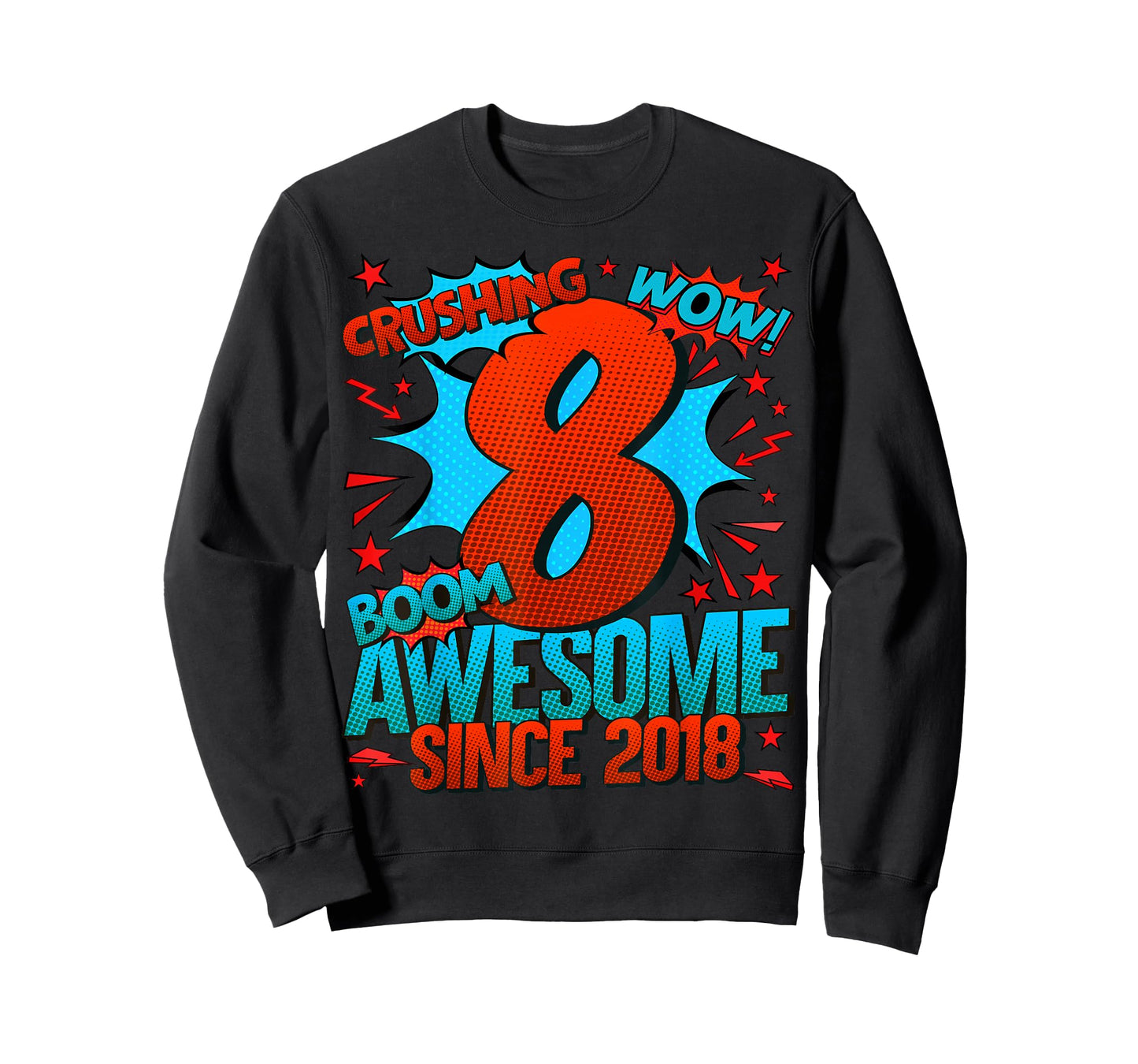 8 Year Old Gifts for Boys 8th Birthday Boy 8 Year Old Boy T-Shirt
