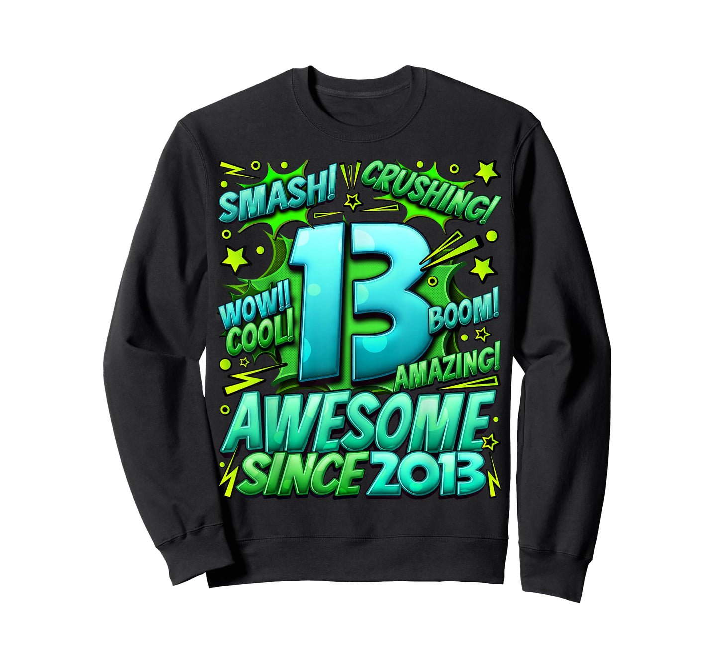 13 Year Old Gifts for Boys 13th Birthday Boy 13 Year Old Boy T-Shirt
