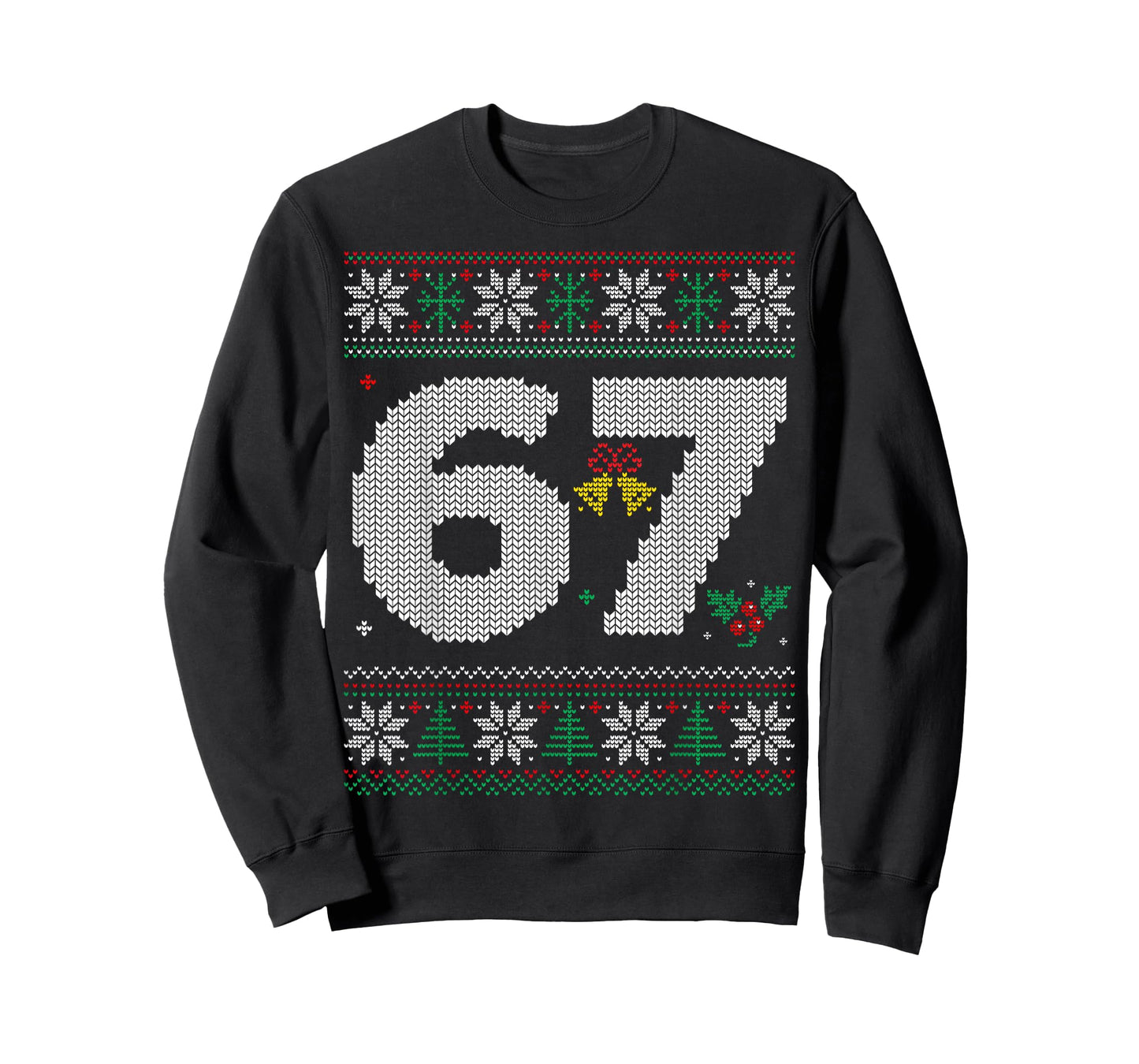 67 Knitted Couple Matching Holiday Xmas Sweater Happy 2026 T-Shirt