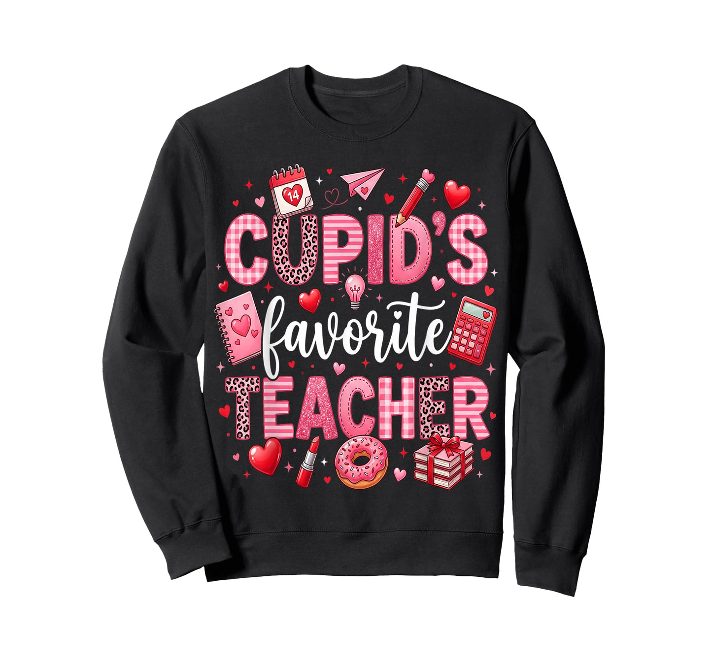 Cupid's Favorite Teacher Valentines Teach T-Shirt