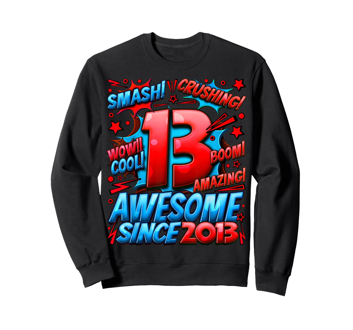 13 Year Old Gifts for Boys 13th Birthday Boy 13 Year Old Boy T-Shirt