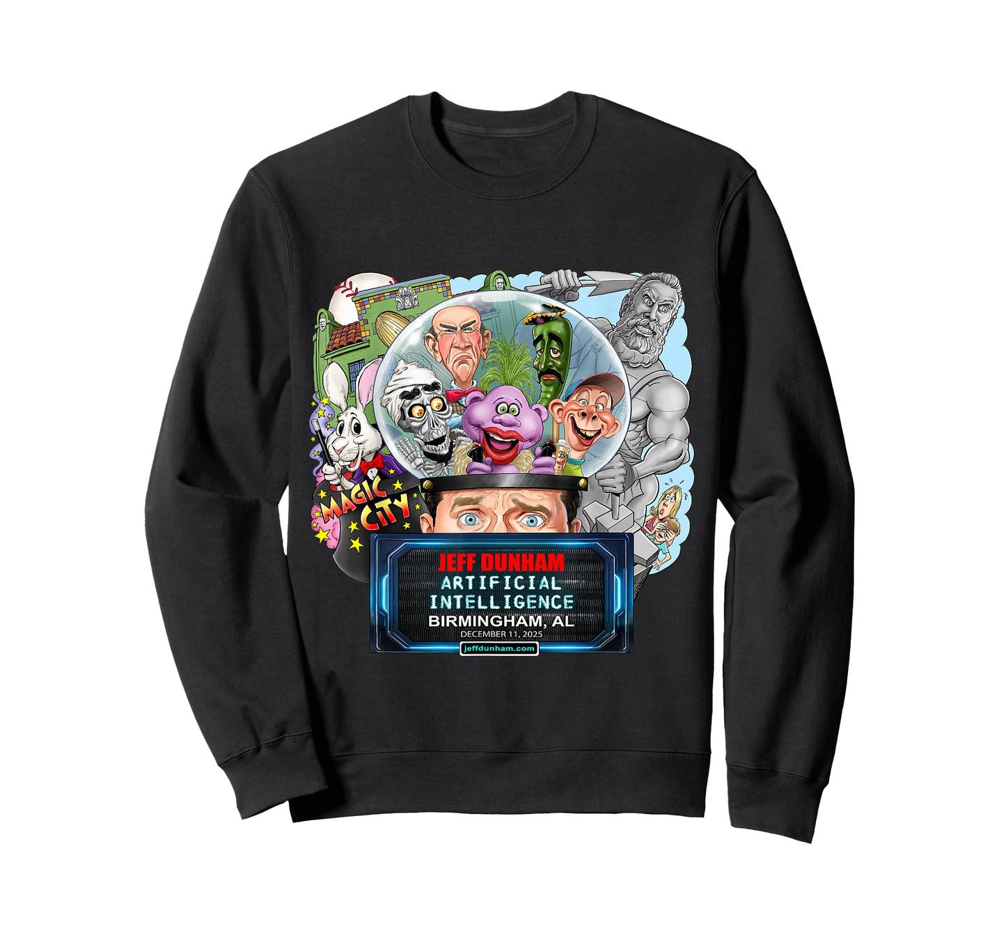 Jeff Dunham Birmingham, AL (2025) T-Shirt