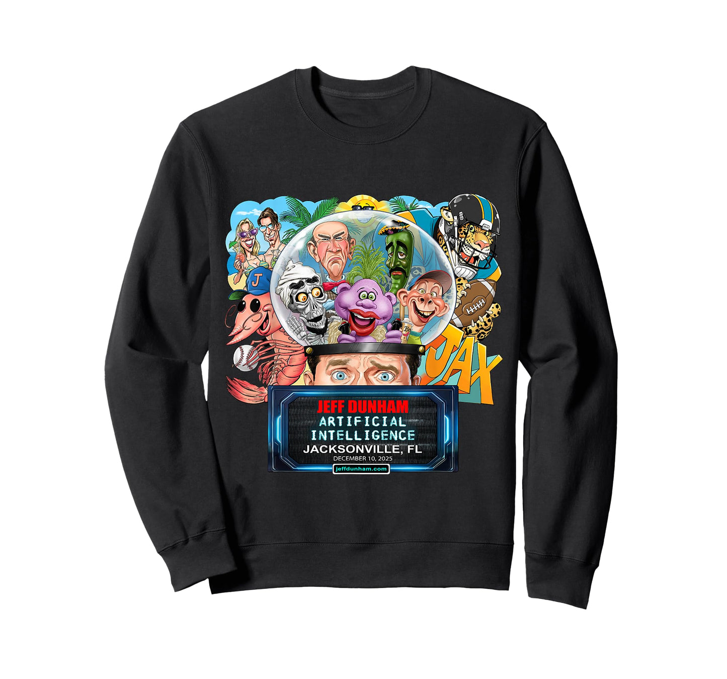 Jeff Dunham Jacksonville, FL (2025) T-Shirt