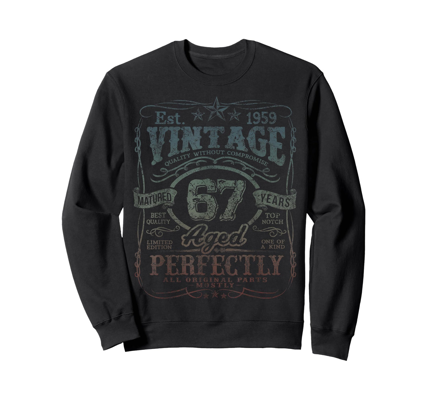 Vintage 1959 Limited Edition Shirt 67 Year Old 67th Birthday T-Shirt