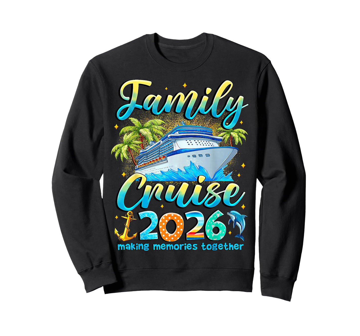 Family Cruise 2026 Summer Vacation Matching Family Cruise T-Shirt