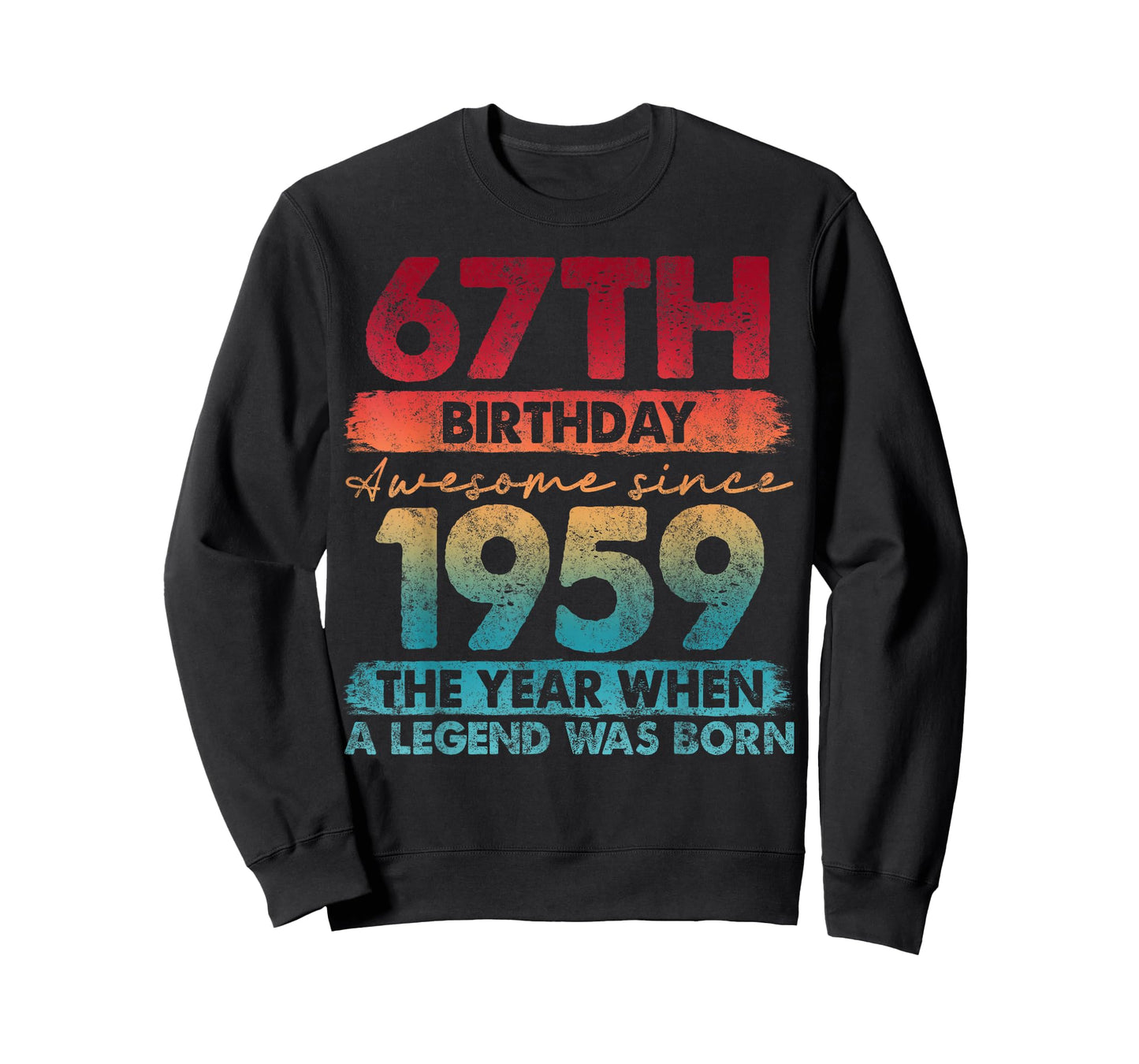 67 Year Old Gifts Vintage 1959 Limited Edition 67th Birthday T-Shirt