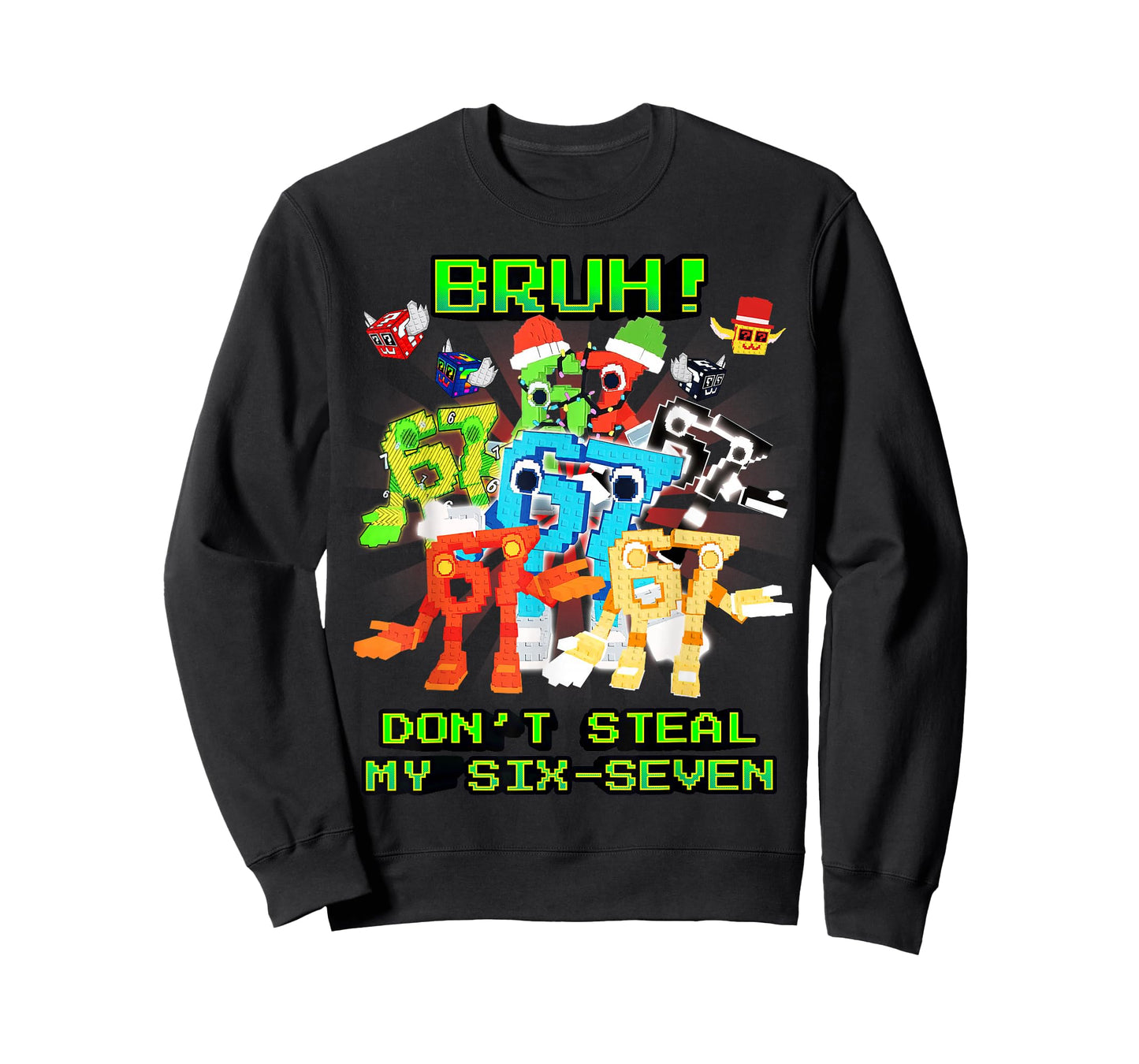 Bruh Don't Steal My 67 Six Seven Brainrot Meme Kids Teens T-Shirt