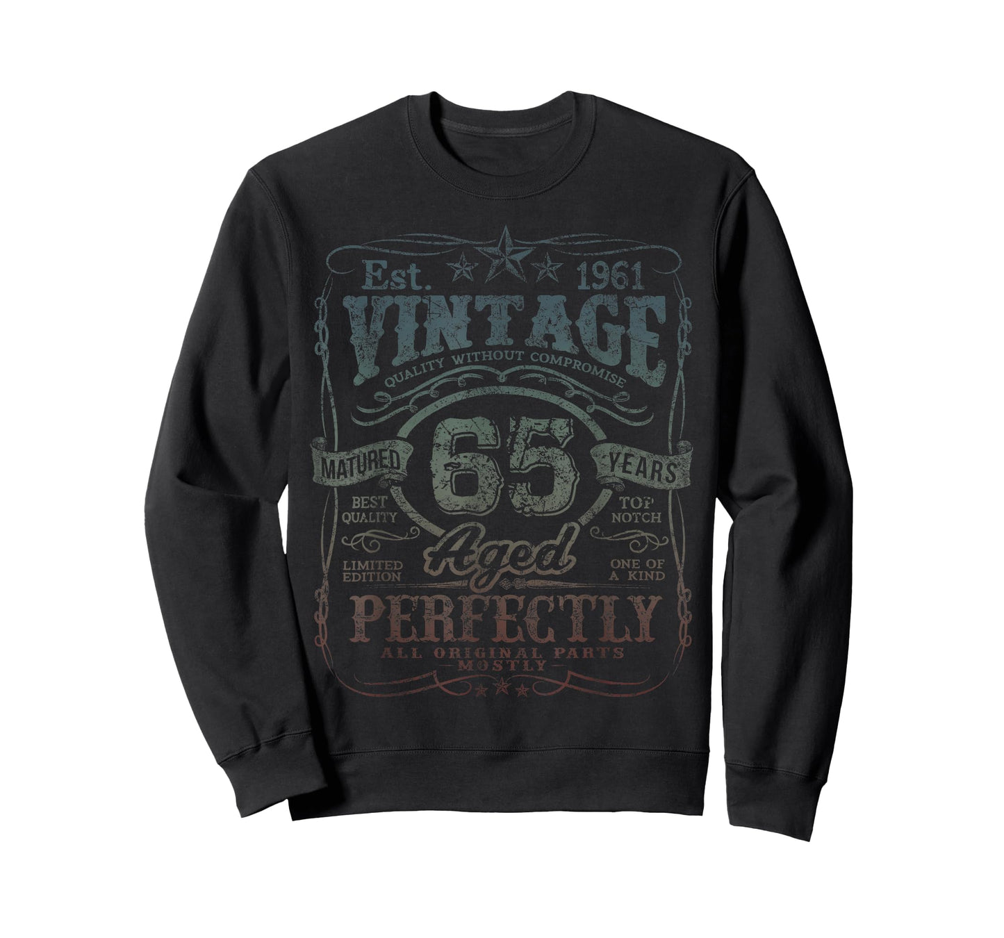 Vintage 1961 Limited Edition Shirt 65 Year Old 65th Birthday T-Shirt
