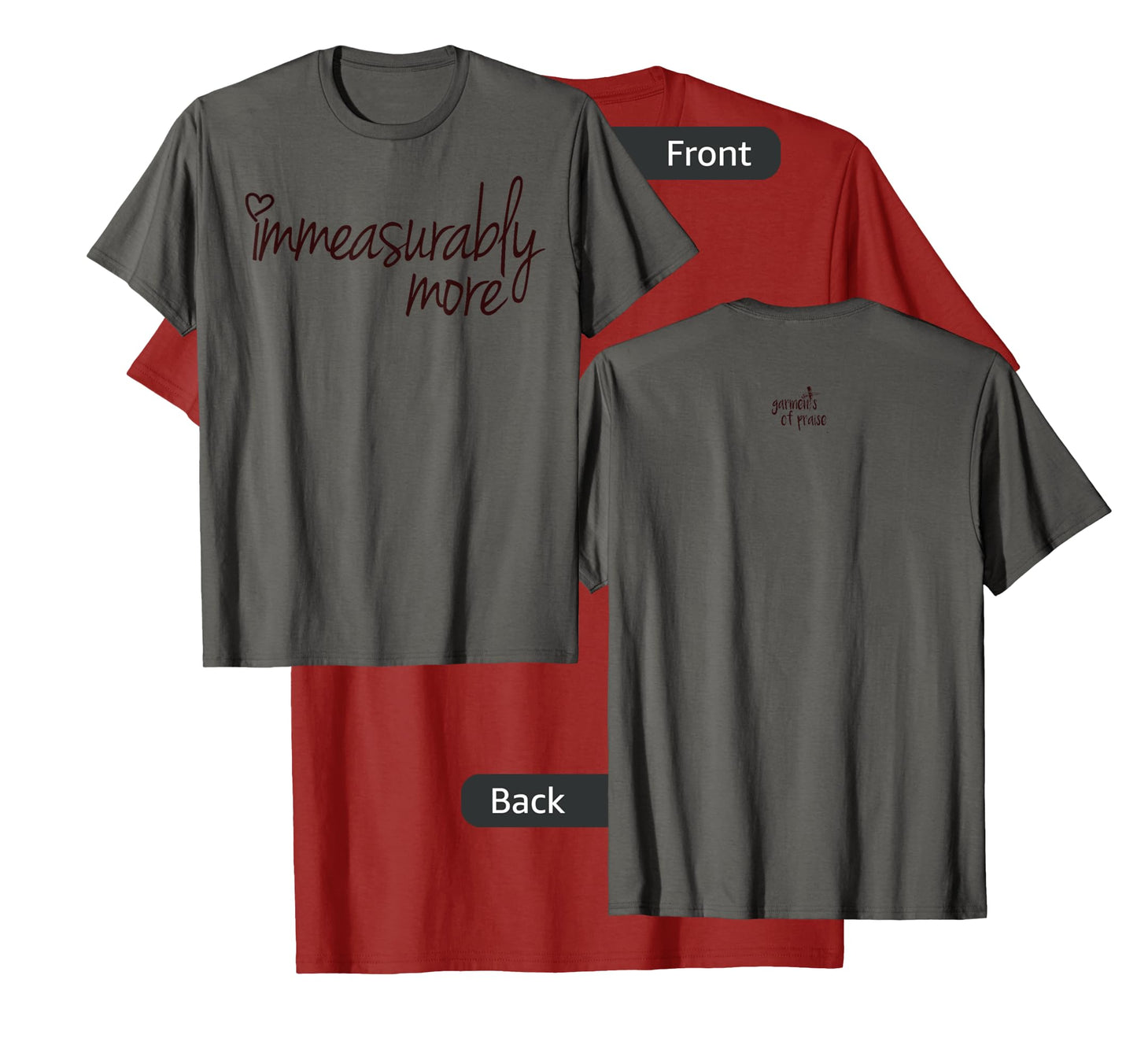 Ephesians 3:20 - Immeasurably More - Inspirational Christian T-Shirt