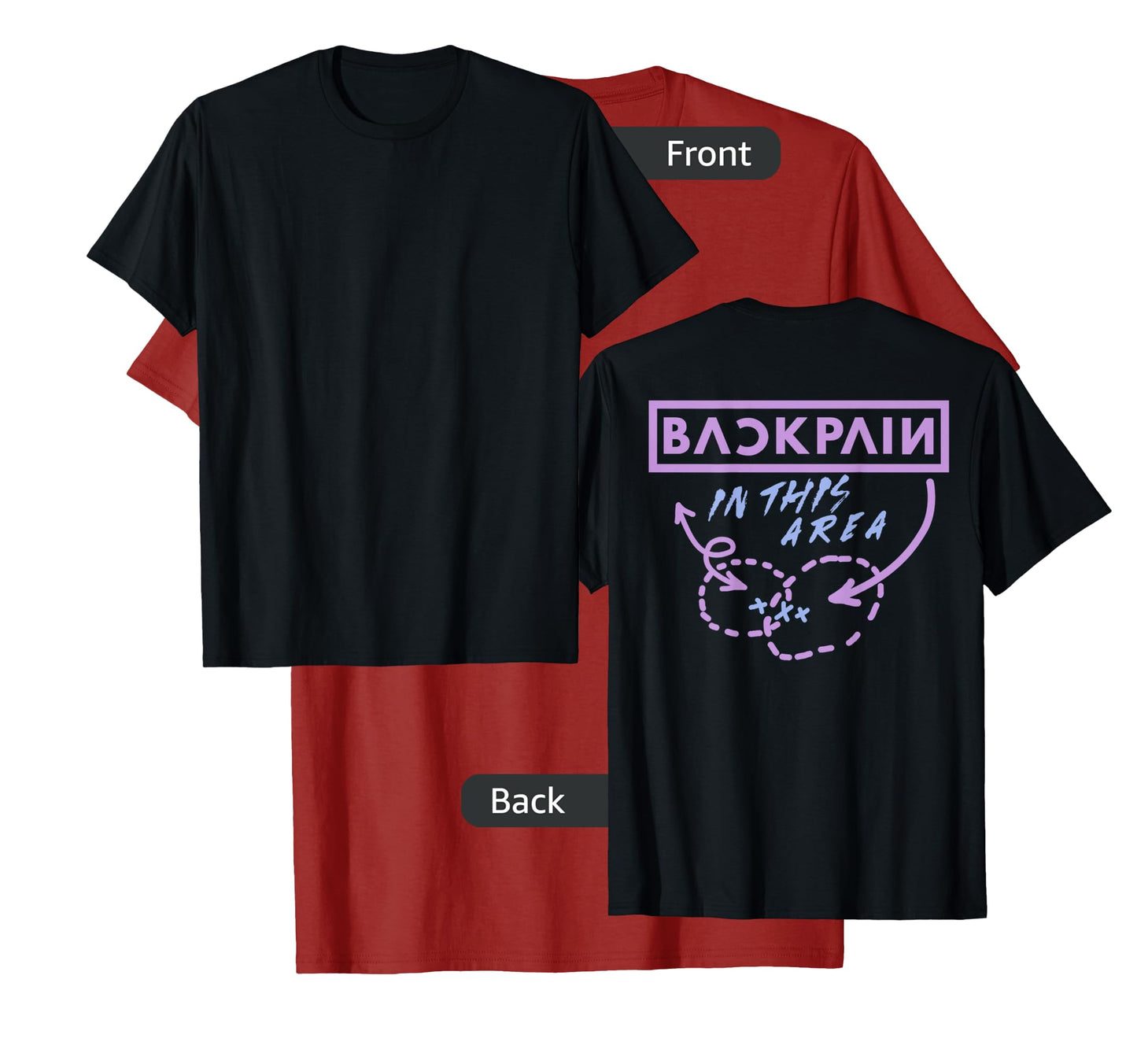 Back Pain In This Area (on back) T-Shirt