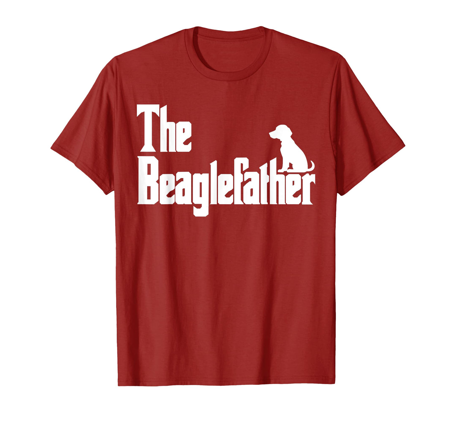 The BeagleFather Funny Beagle Dad Shirt Men Gifts T-Shirt