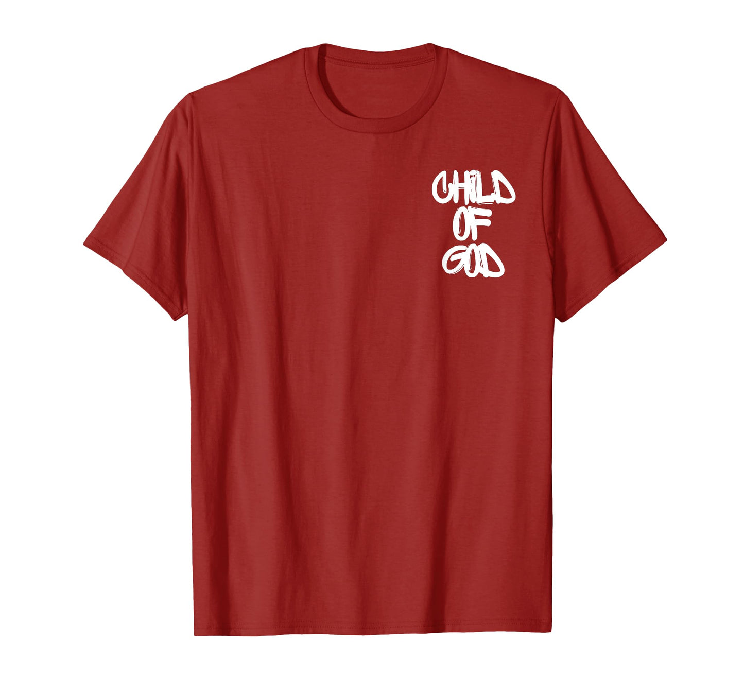 Child of God Psalm 23 - Front and Back T-Shirt