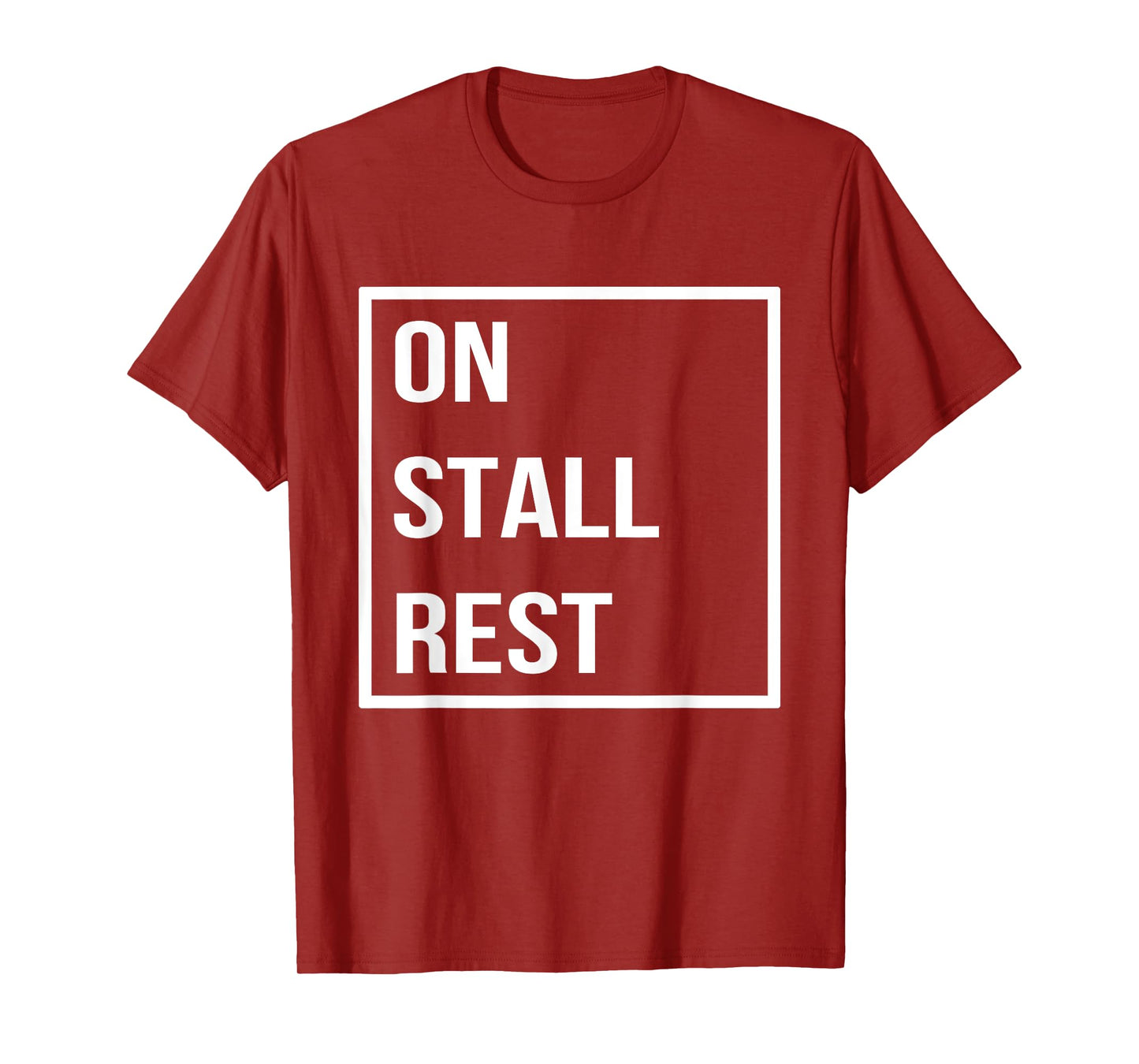 On Stall Rest Funny Horse Lovers Horse Lady T-Shirt