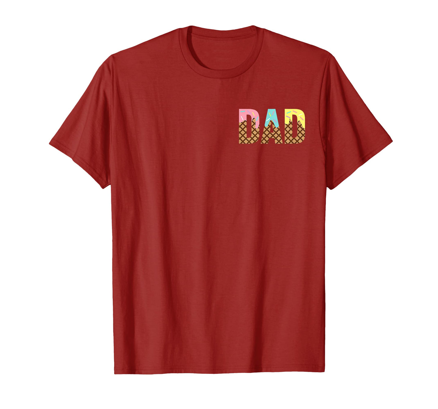Dad Of The Sweet One Ice Cream 1st First Family Mother's Day T-Shirt