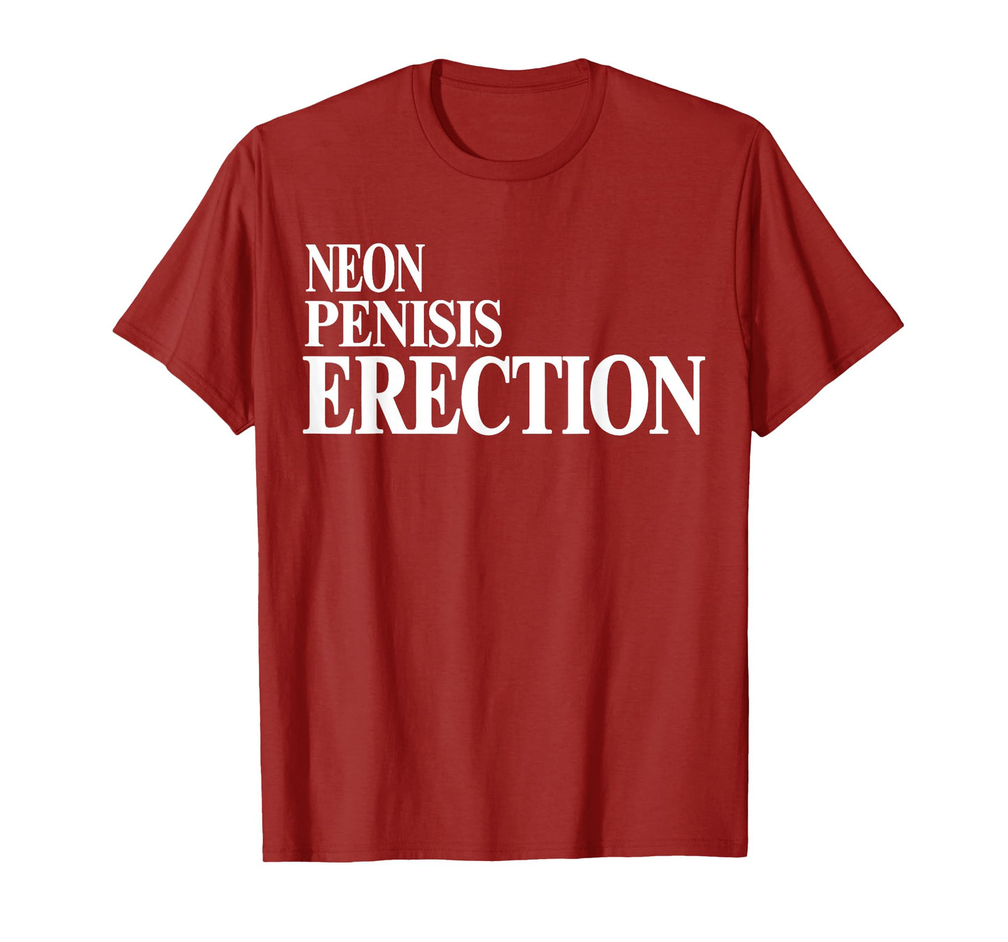 Neon Penisis Erection Shirt Neon Penisis Erection Funny T-Shirt