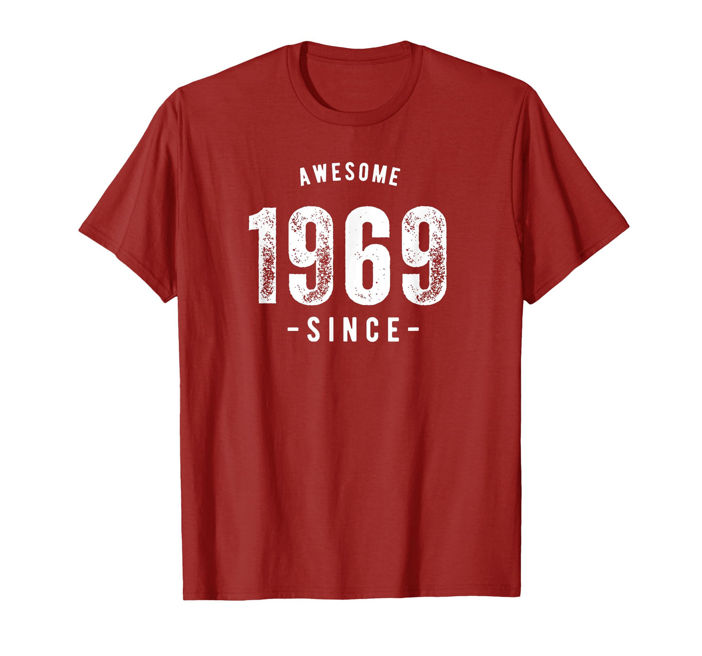Awesome Since 1969, Born In 1969 Vintage Retro Birthday T-Shirt