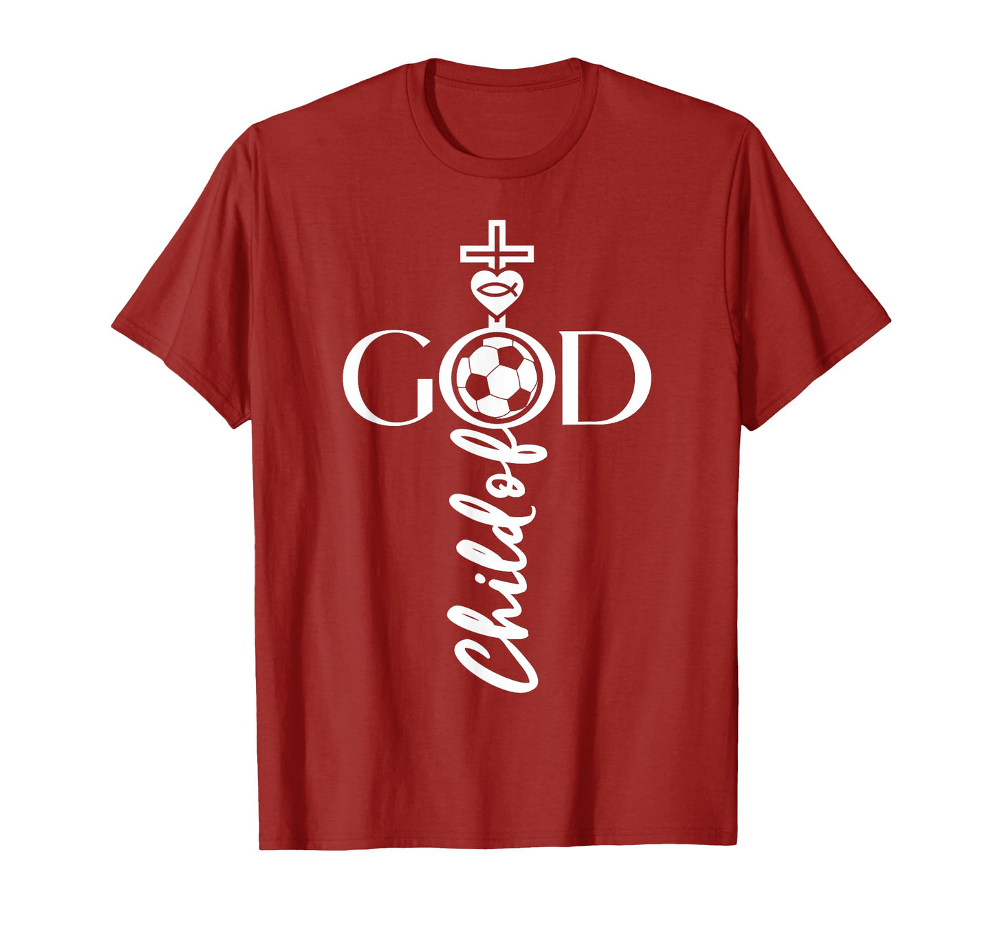 RELIGIOUS JESUS SOCCER CHILD OF GOD SOCCER T-Shirt