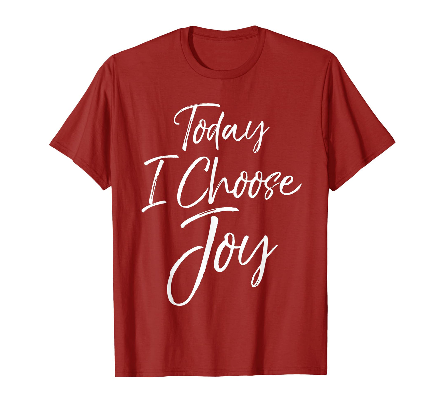 Today I Choose Joy Shirt Vintage Cool Bold Christian Tee T-Shirt