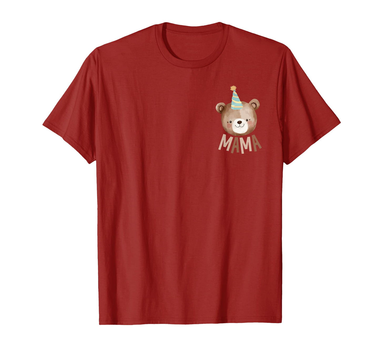 Mama Bear 1st Birthday Beary First Birthday Matching Family T-Shirt