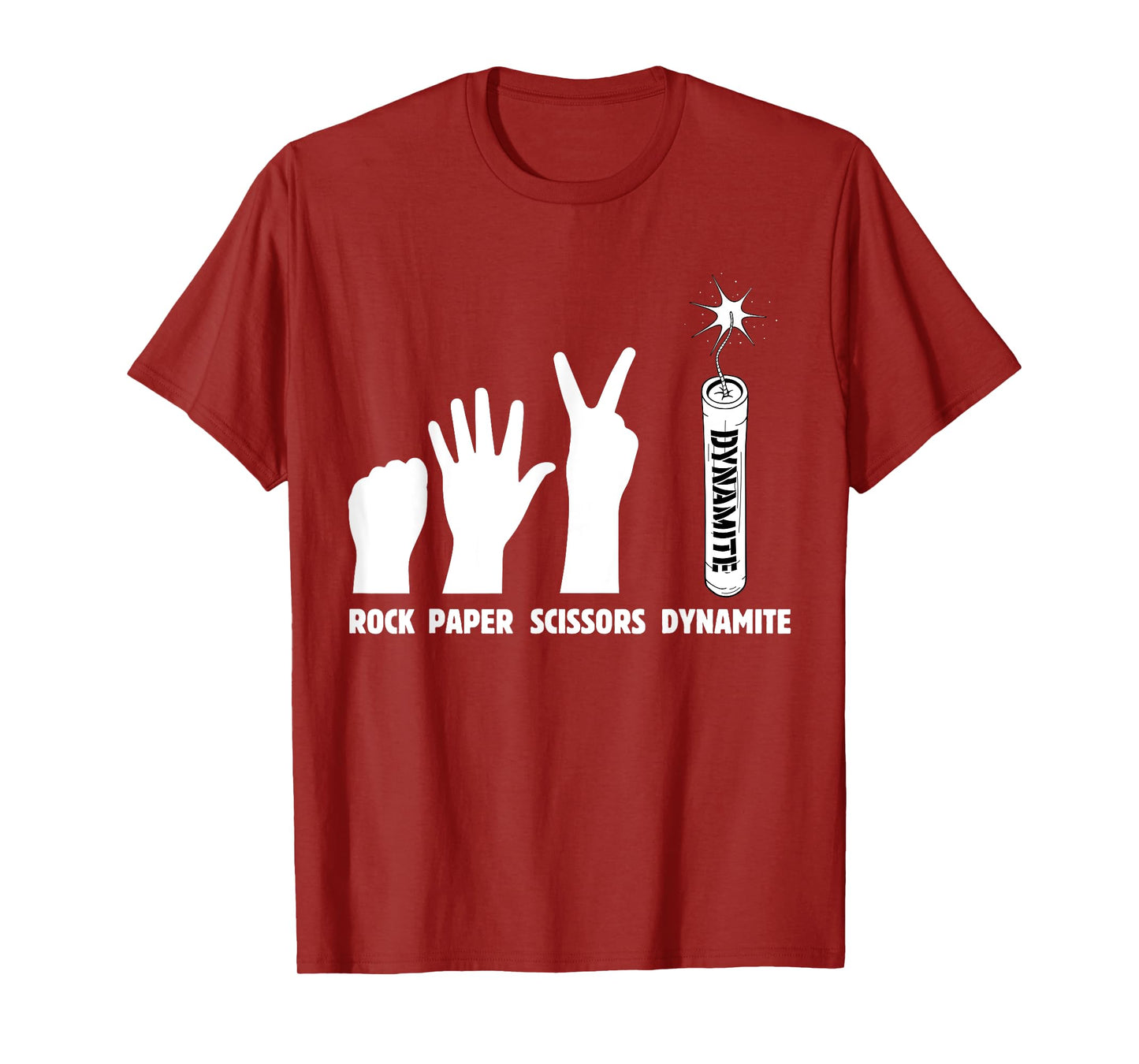 Paper Rock Scissors Dynamite | Explosive Demolition T-Shirt