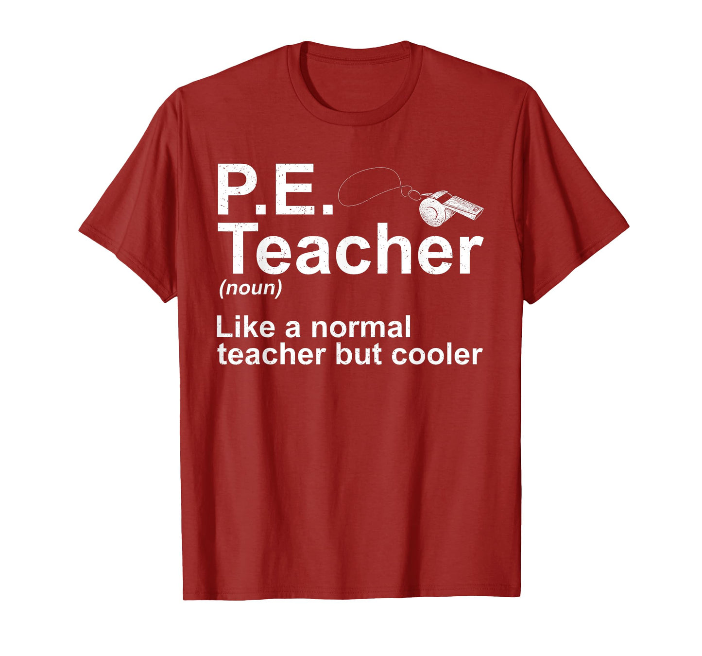 Cool PE Teacher Art For Men Women Physical Education Teacher T-Shirt