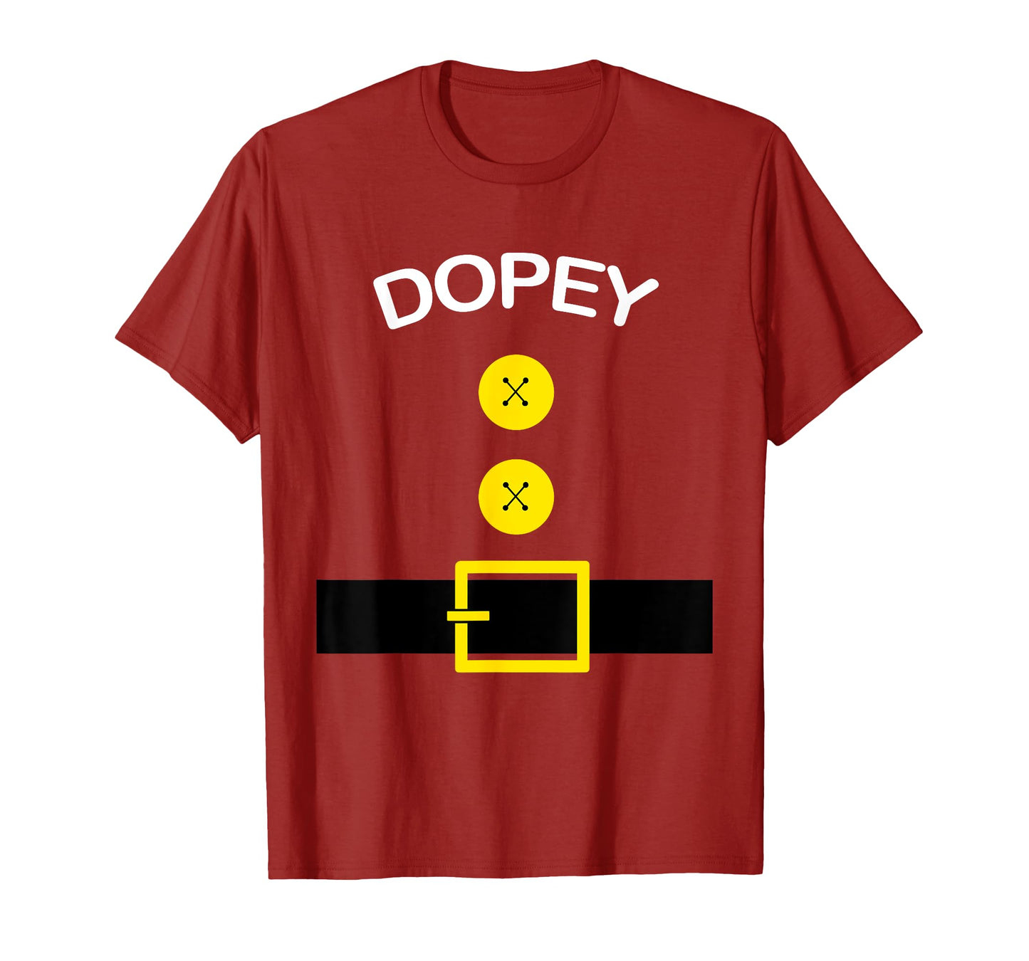 Funny Dopey Group Costume T Shirt Gift Novelty