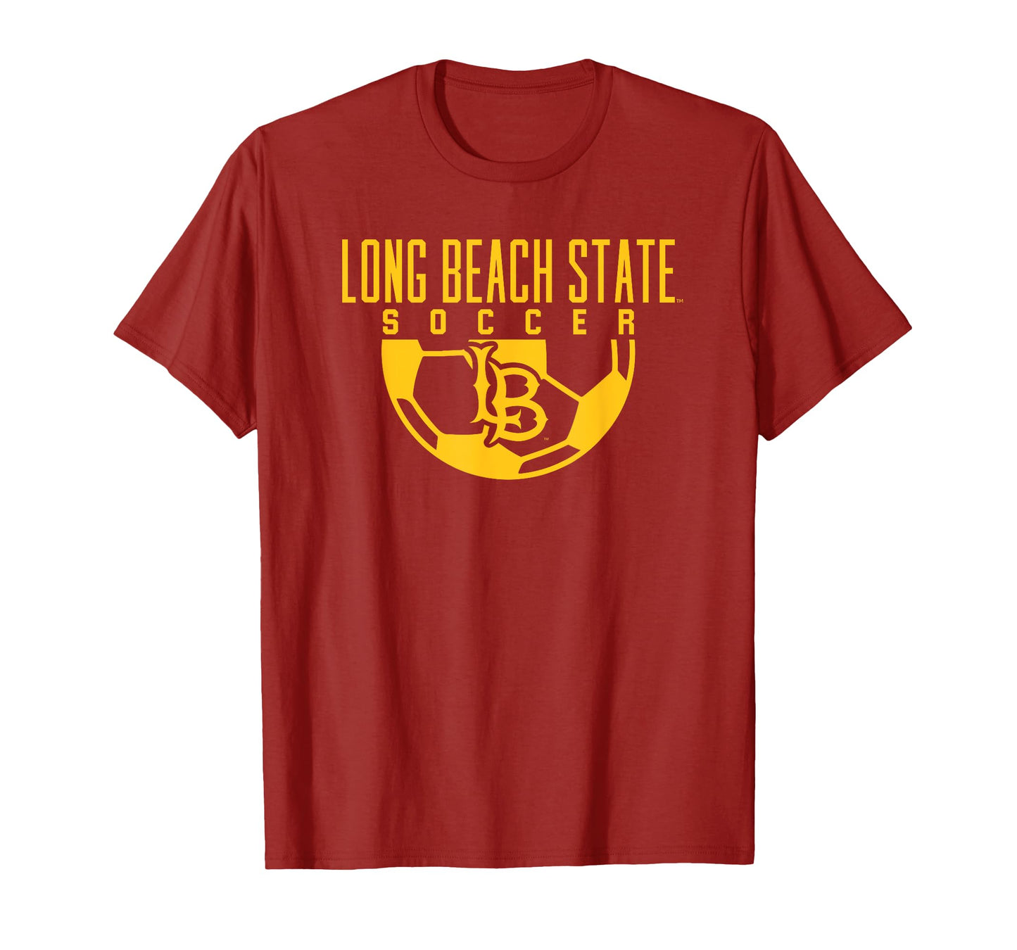 Cal State Long Beach CSULB Soccer Arch T-Shirt