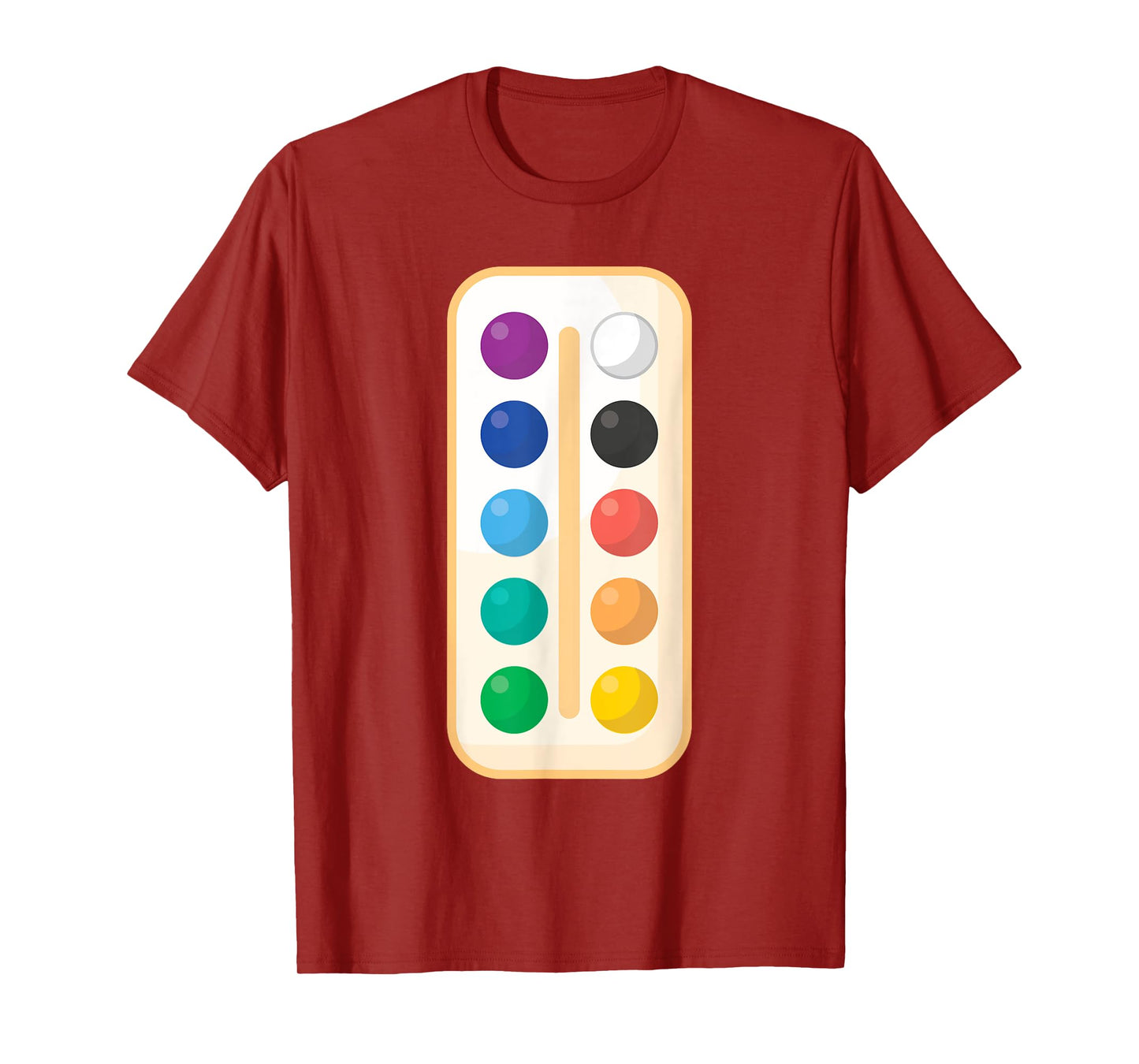 Paint Palette ArtSet Halloween Costume for Teachers Students T-Shirt for Men Women Kids
