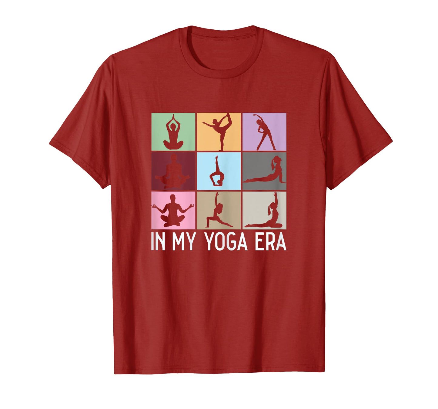 In My Yoga Era funny Girls Yoga Yogi Mom Meditation Namaste T-Shirt