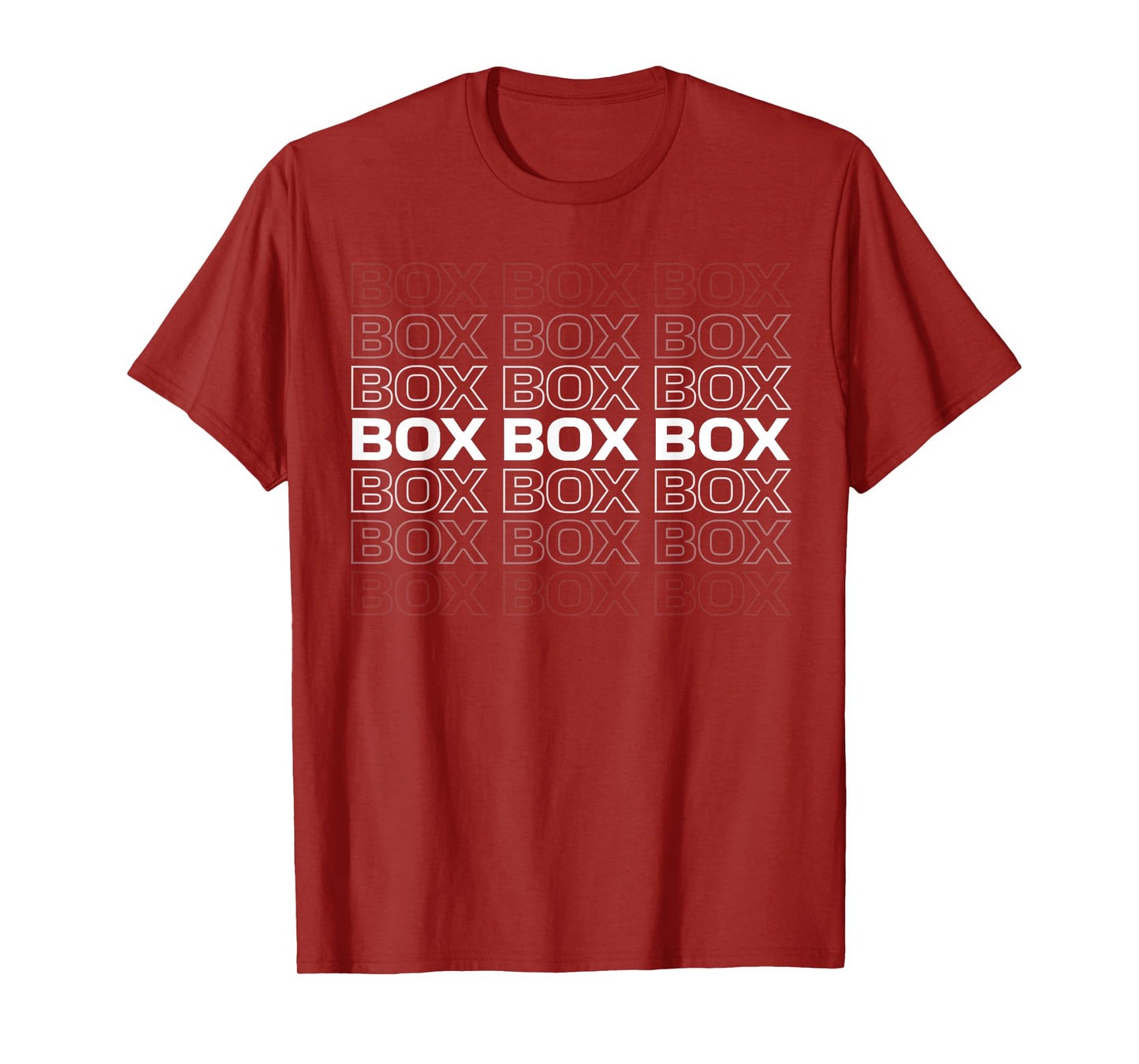 Box Box Box Race Week Motorsport Fanatic Racing Day T-Shirt