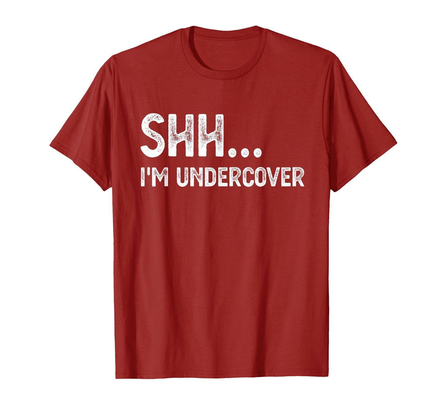 Funny Undercover Cop Easy Costume Police T-Shirt