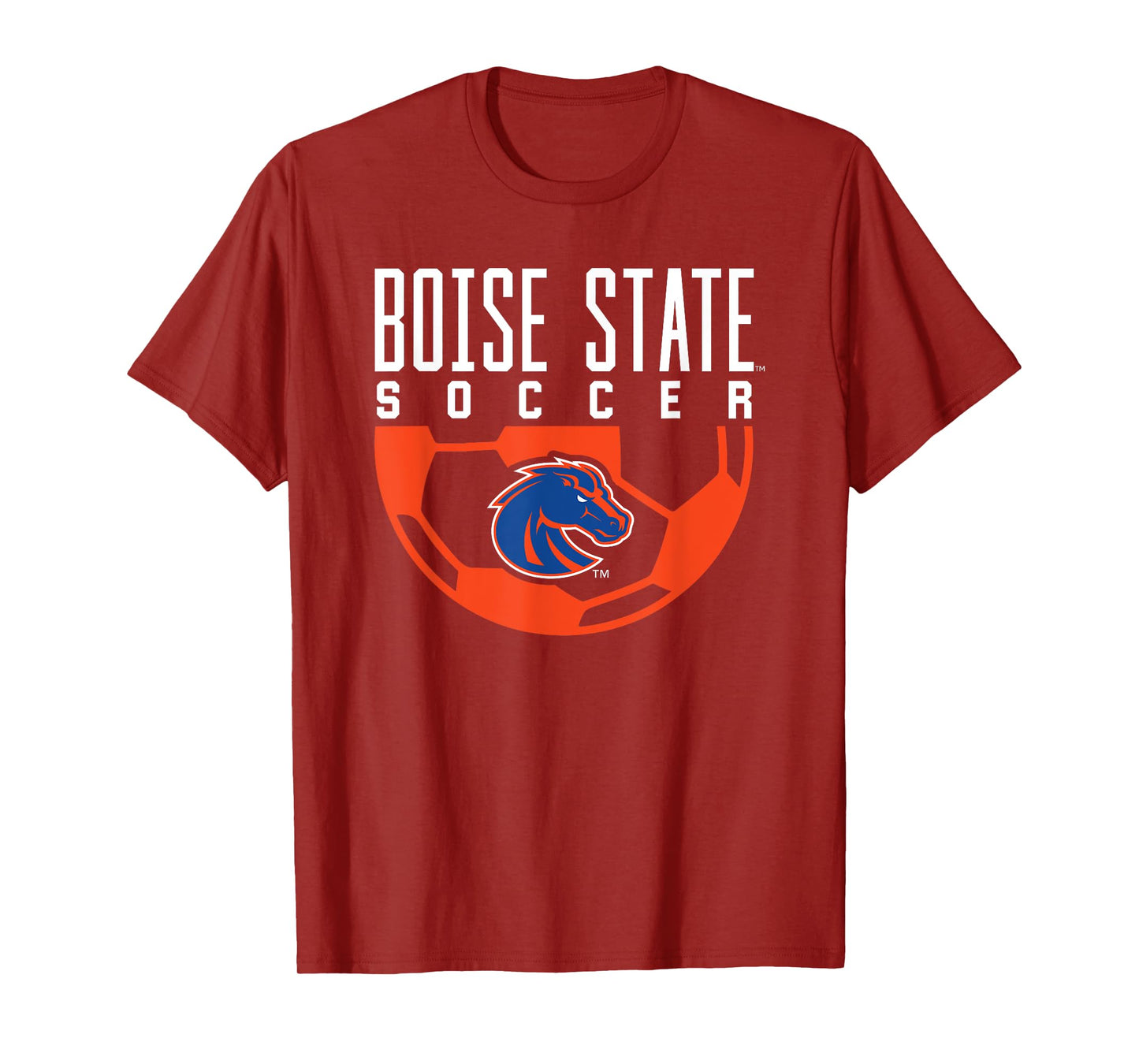 Boise State University BSU Broncos Soccer Arch T-Shirt
