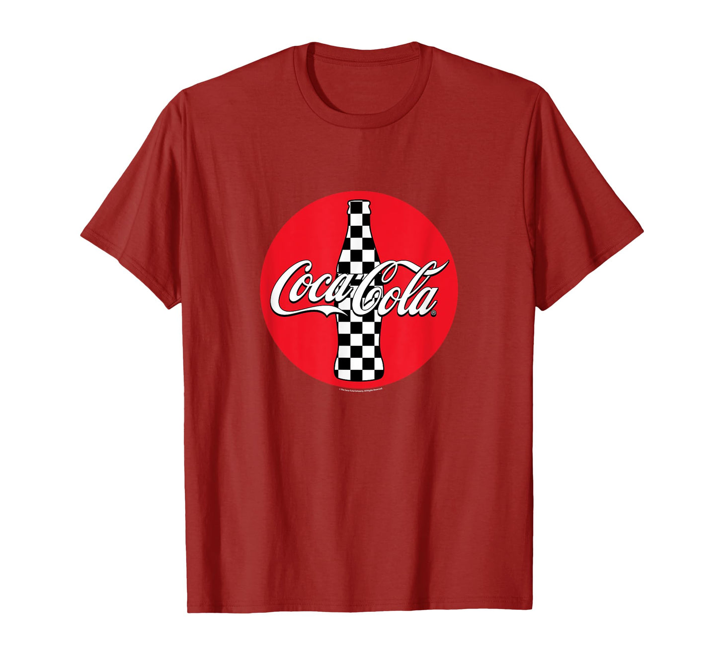 Coca-Cola Racing Checkerboard Red Label Coke T-Shirt