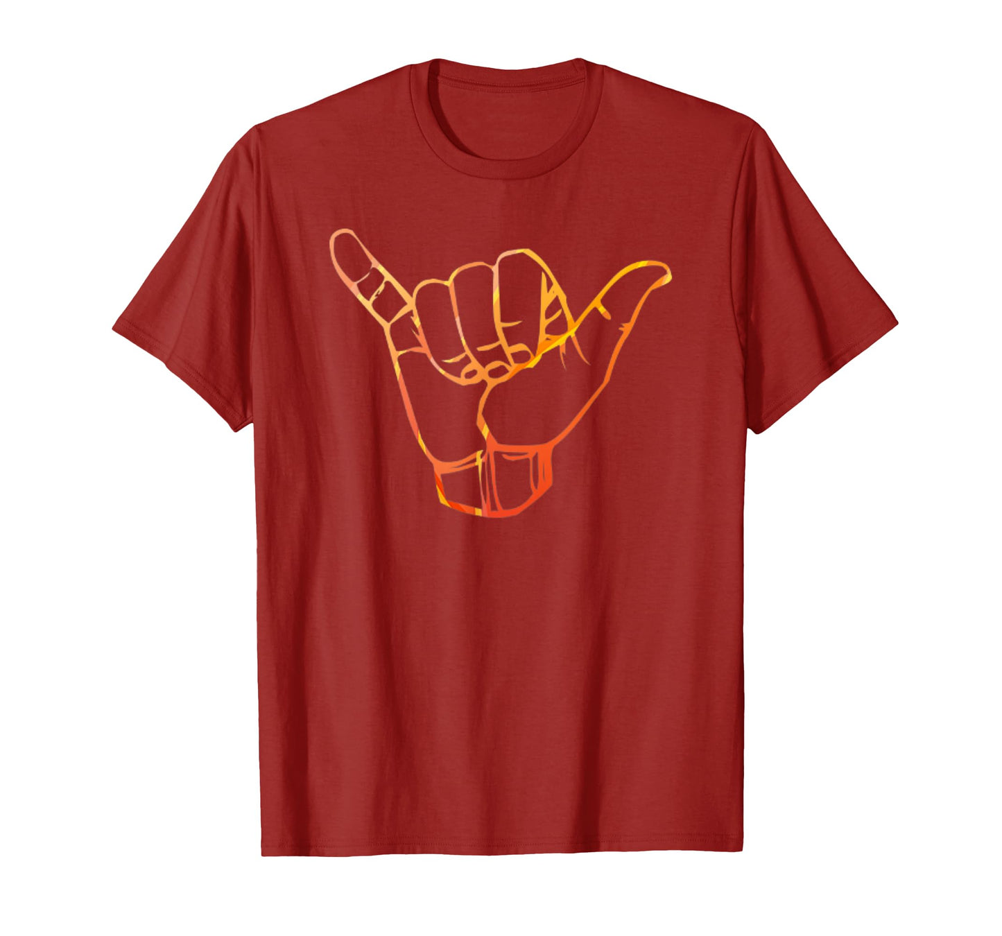 Thank You Mahalo Hawaii Hand signal T-Shirt