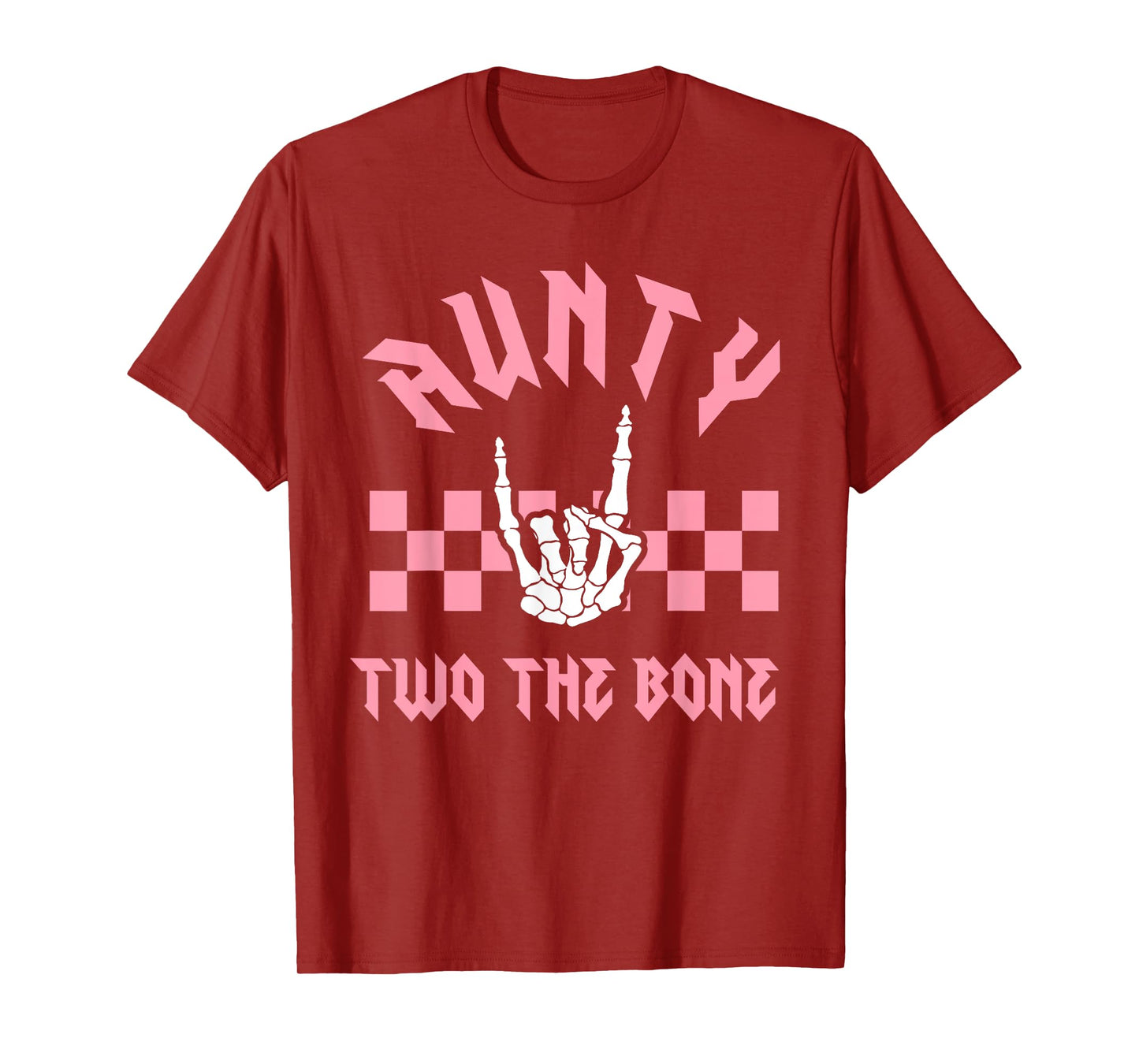 Aunty Bad Two the Bone Birthday 2 Years Old Birthday T-Shirt