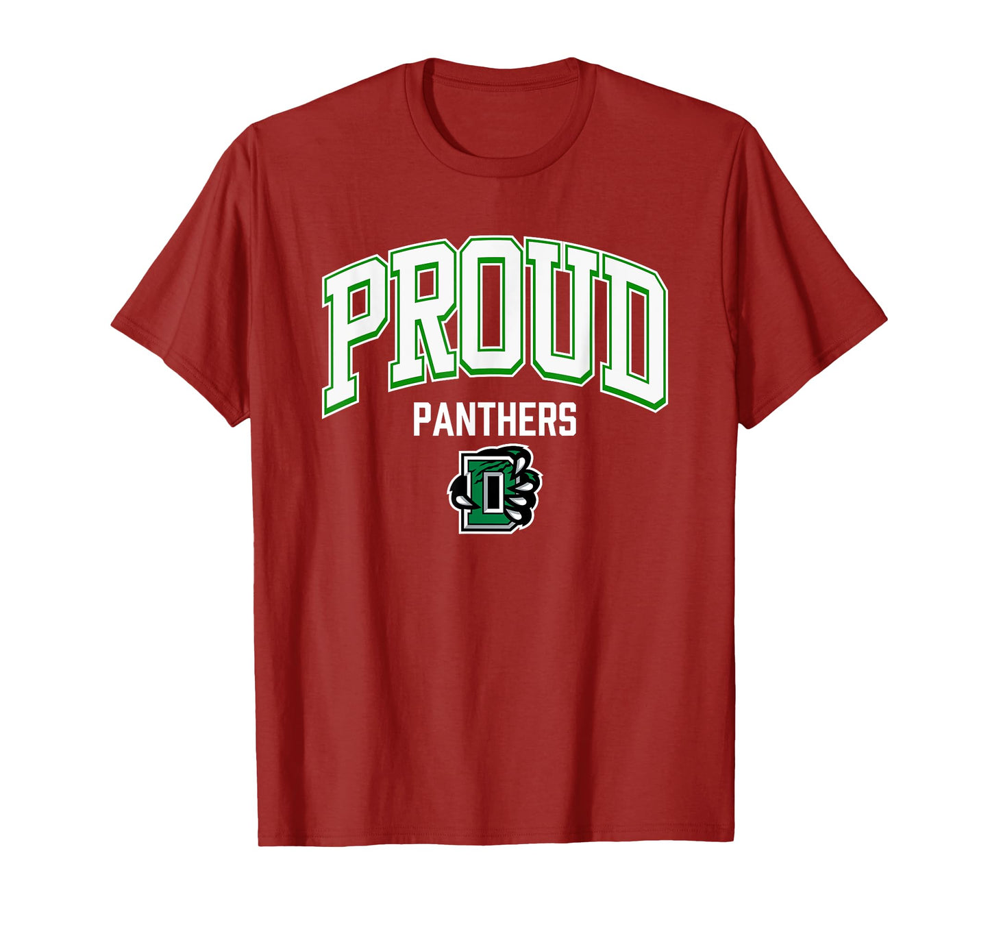 Derby Panthers Logo Proud HS T-Shirt