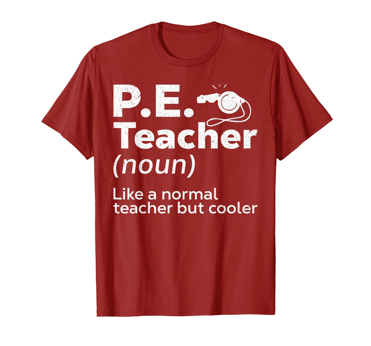 Cool PE Teacher Art For Men Women Physical Education Teacher T-Shirt